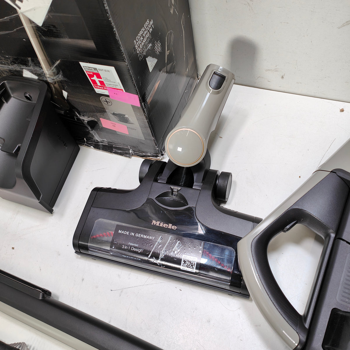 Miele Triflex HX2 Sprinter Cashmere Grijs