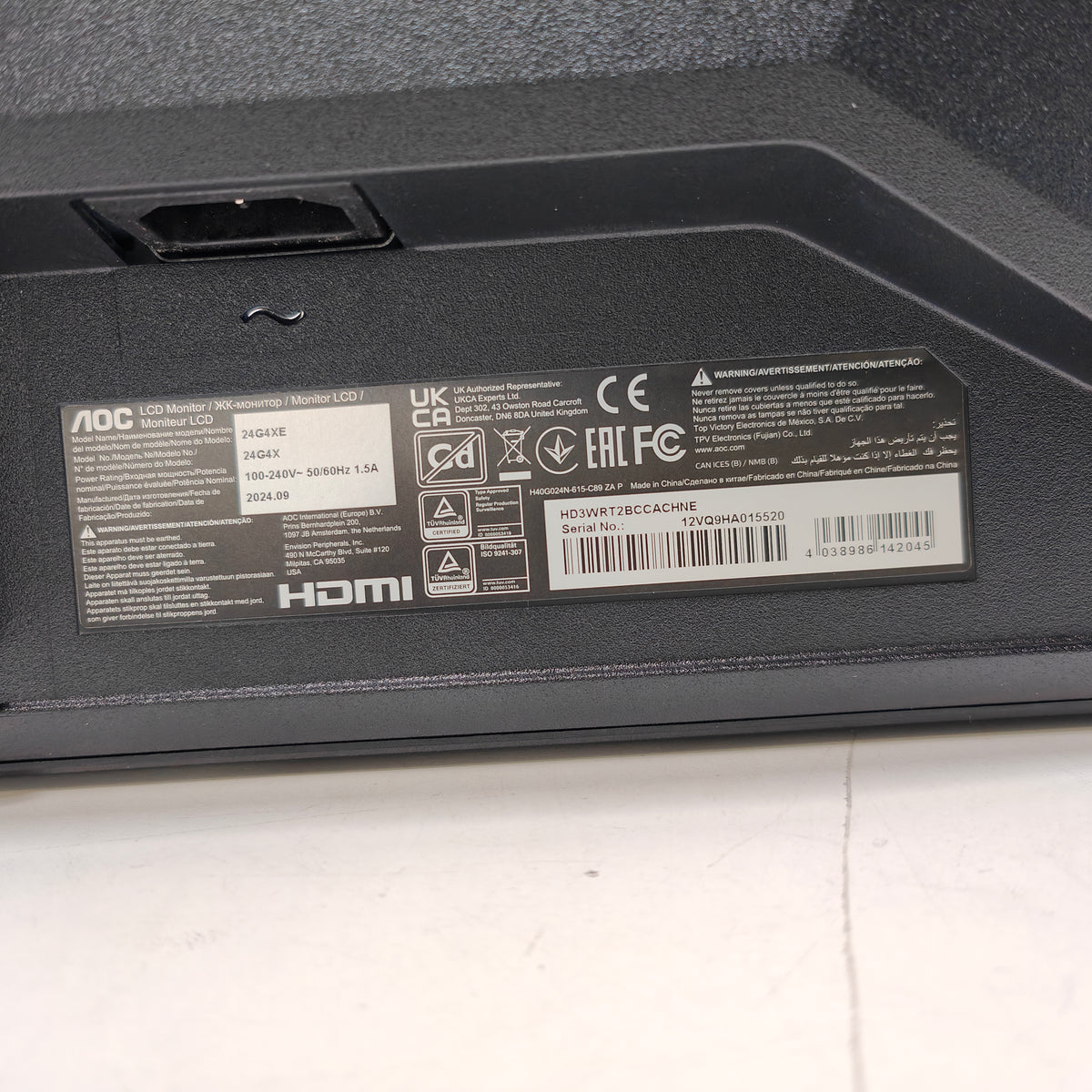 AOC 24G4XE