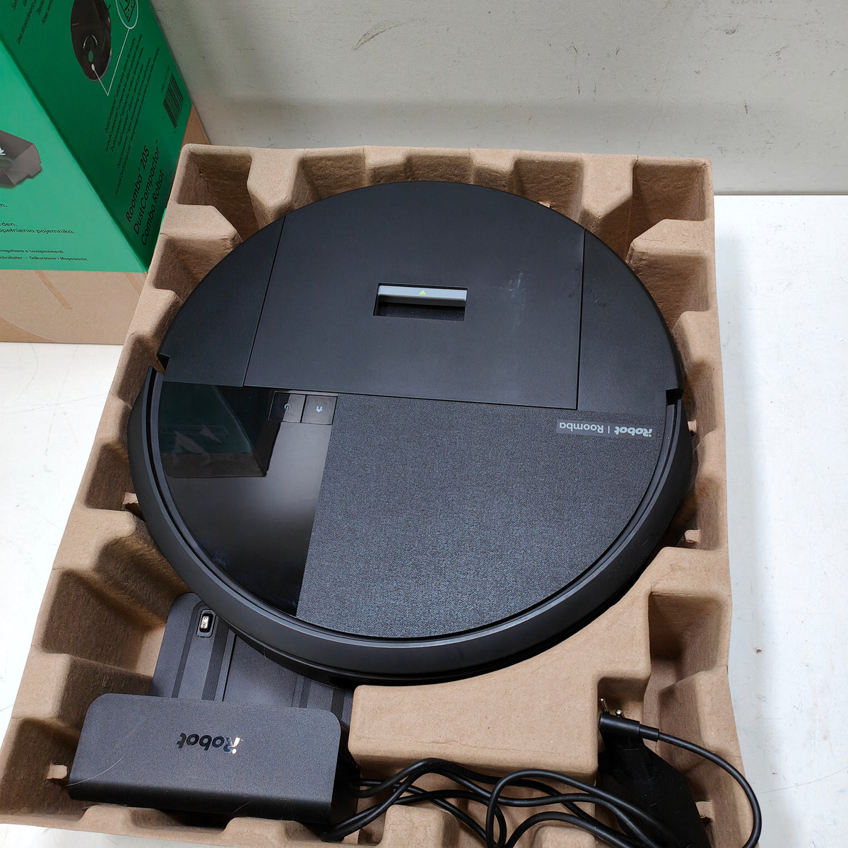iRobot Roomba 205 Dustcompactor Combo Robot - zwart