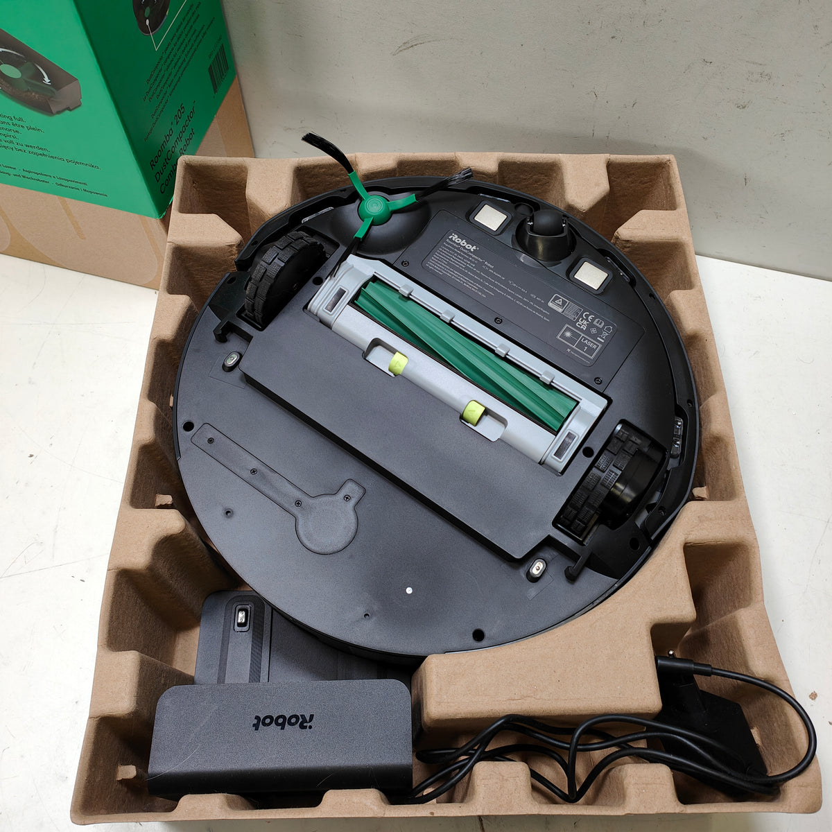 iRobot Roomba 205 Dustcompactor Combo Robot - zwart
