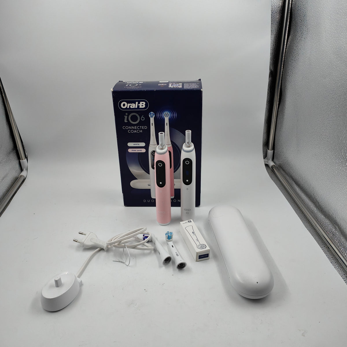 Oral-B iO Series 6N Duo Pack White + Pink