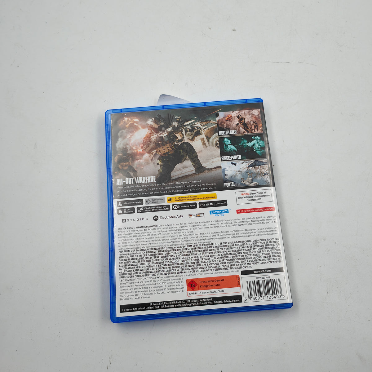 Electronic Arts Battlefield 6 PS5 DE