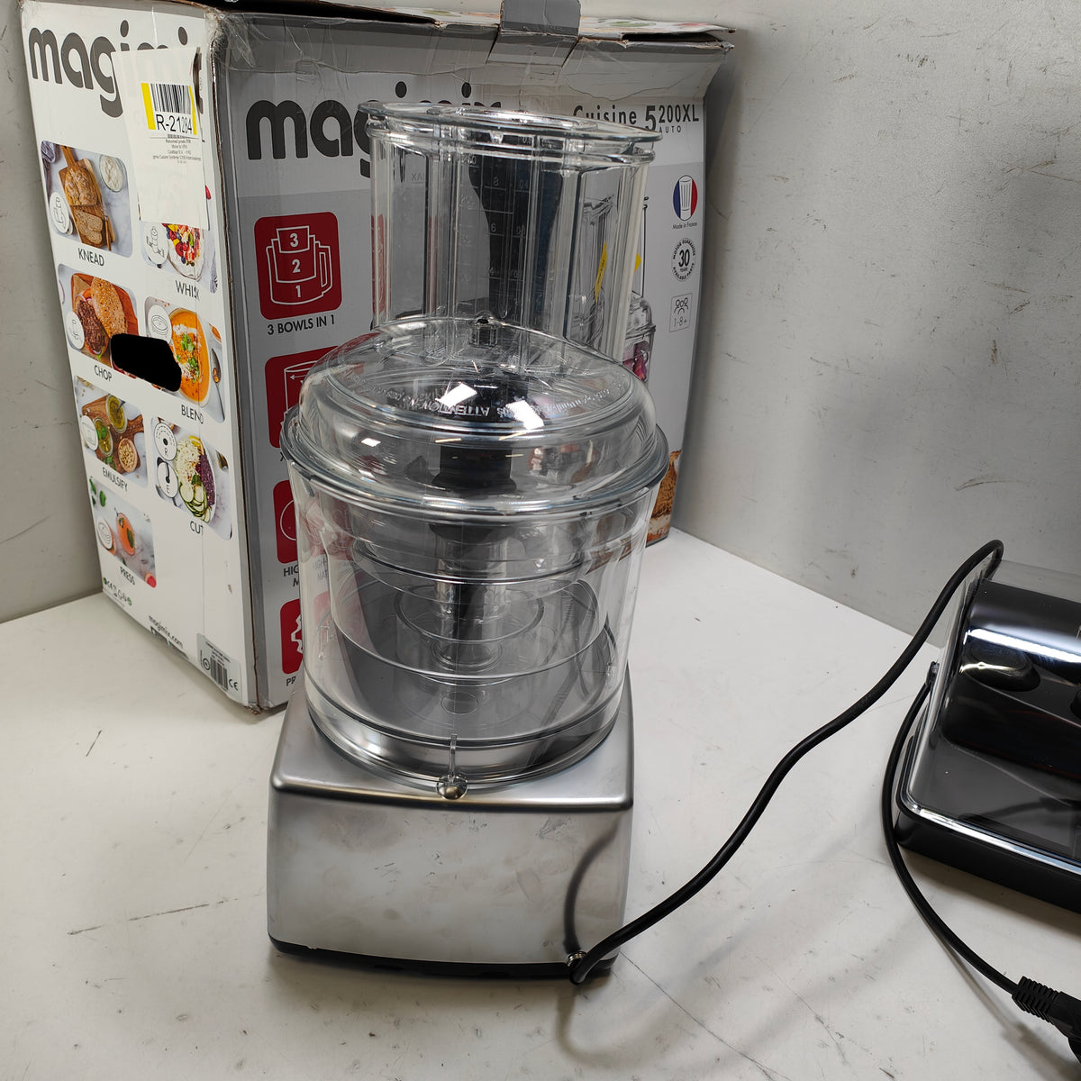 Robot de cuisine Magimix Cuisine Système 5200 XL chrome mat