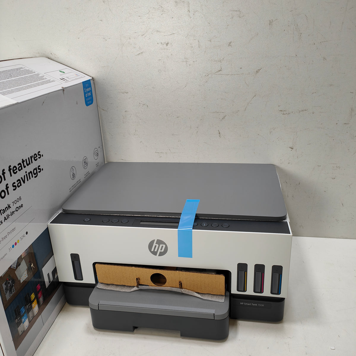 HP Smart Tank 7008 Wireless All- in- One catridge free printer
