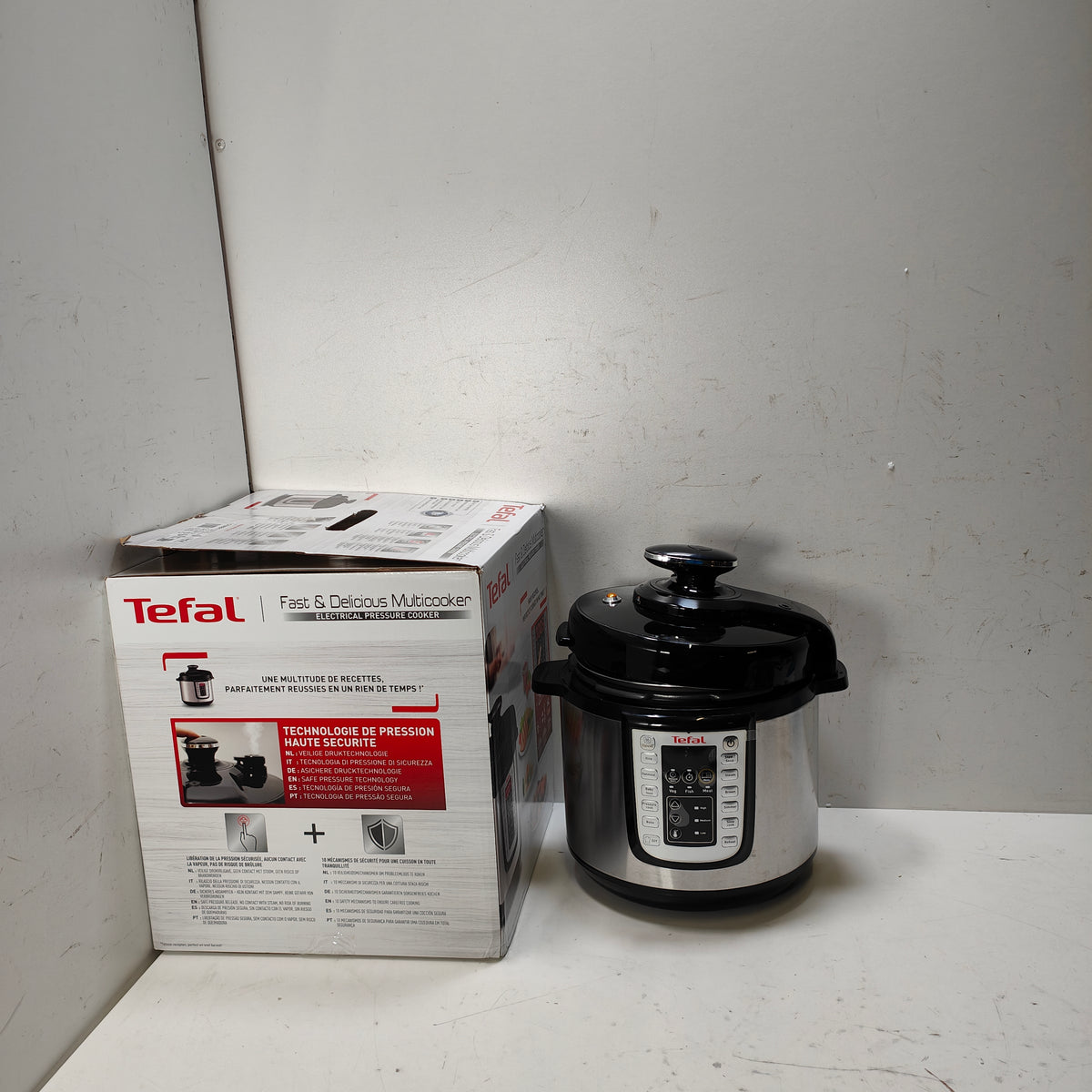 Tefal CY505E All-in-One Slowcooker, multicooker en snelkookp