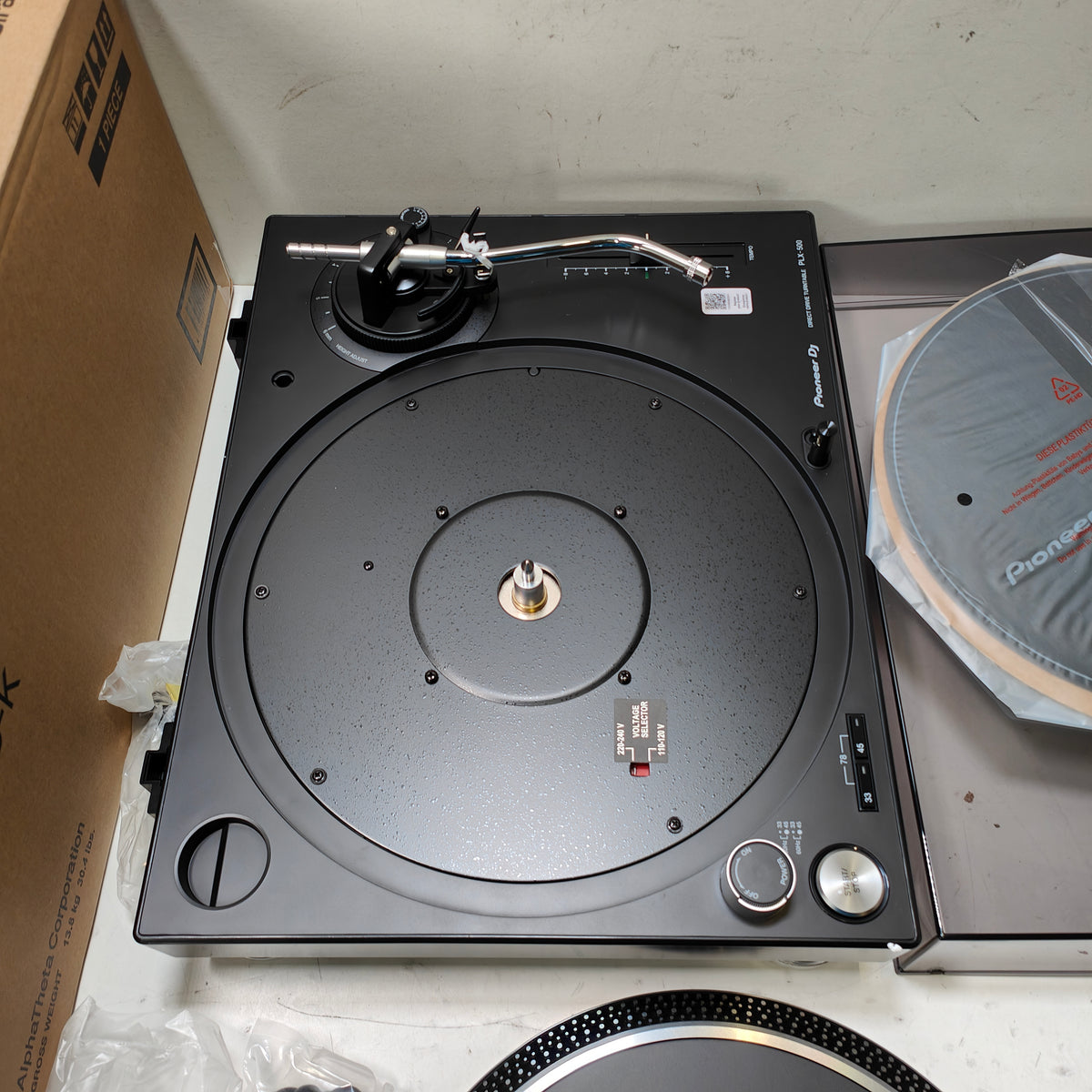 Pioneer PLX-500 Zwart