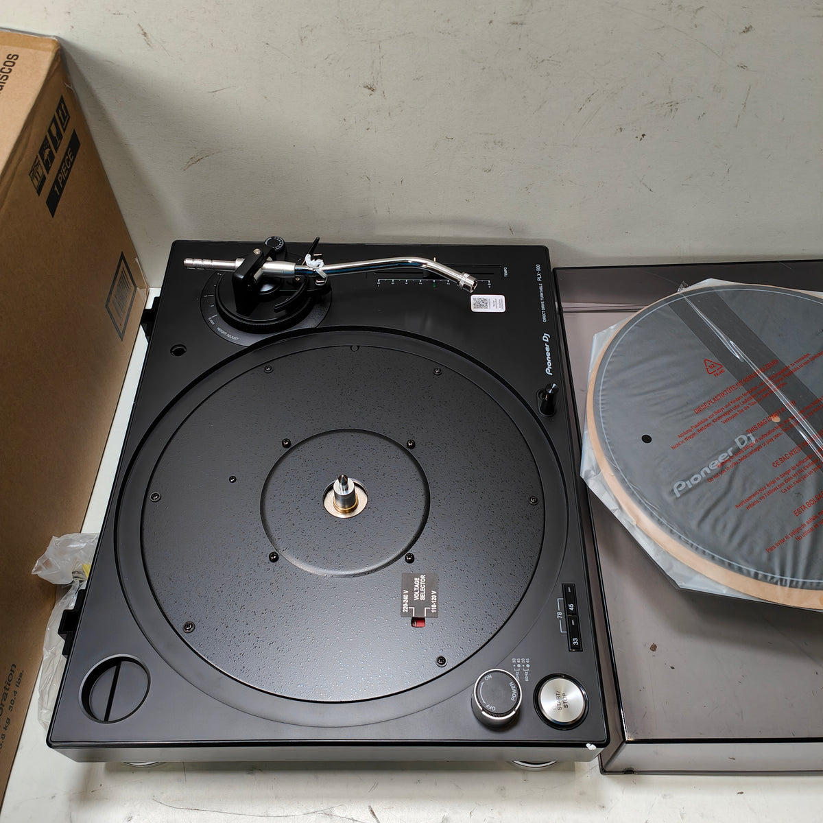 Pioneer PLX-500 Zwart