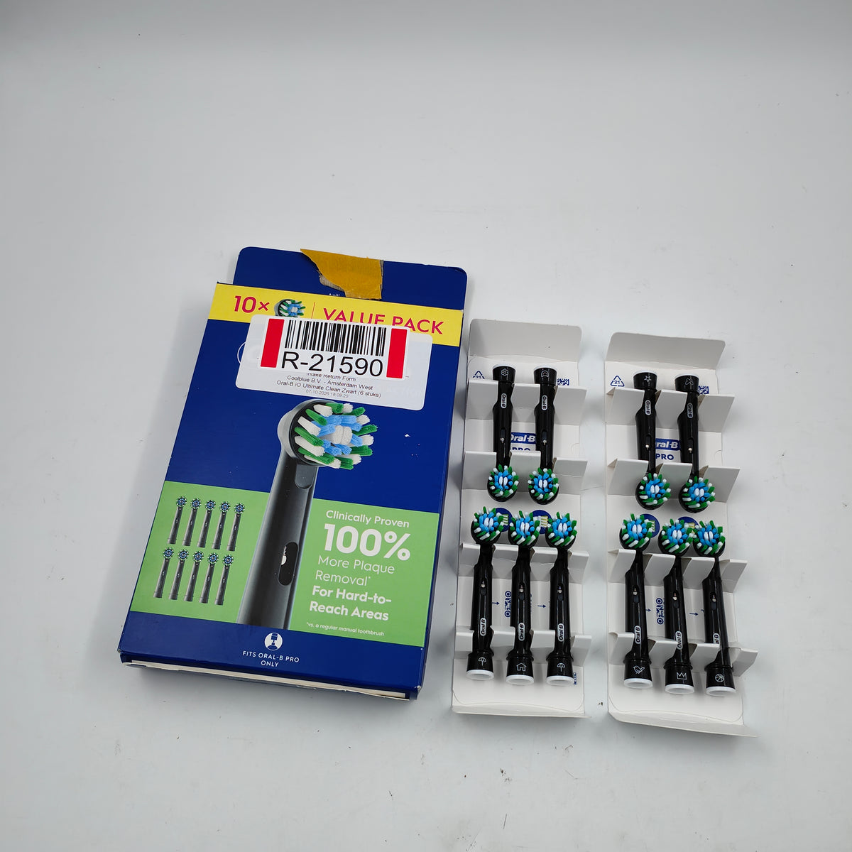 Oral-B iO Ultimate Clean Zwart (6 stuks)