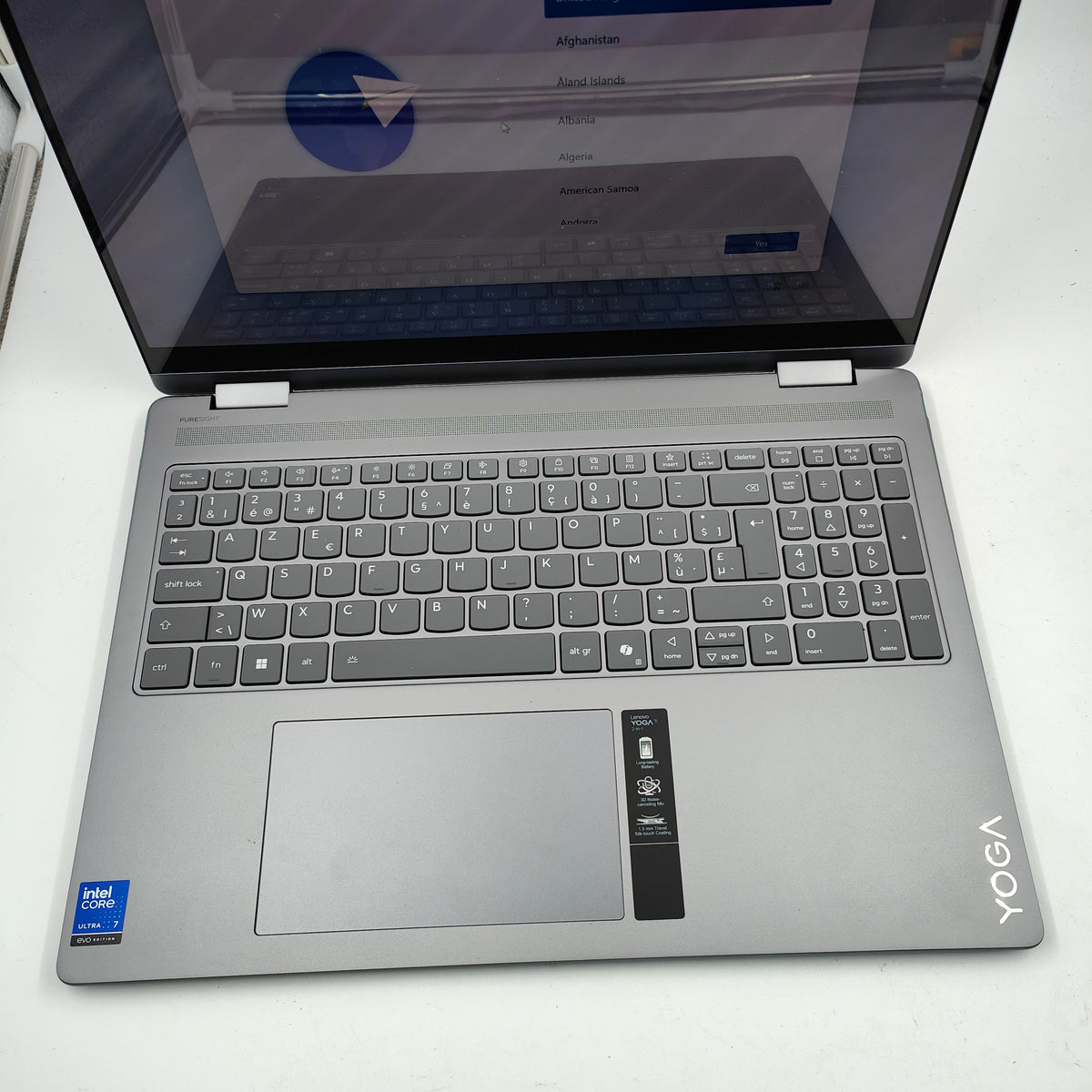 Lenovo Yoga 7 2-in-1 16ILL10 83JT0024MB AZERTY