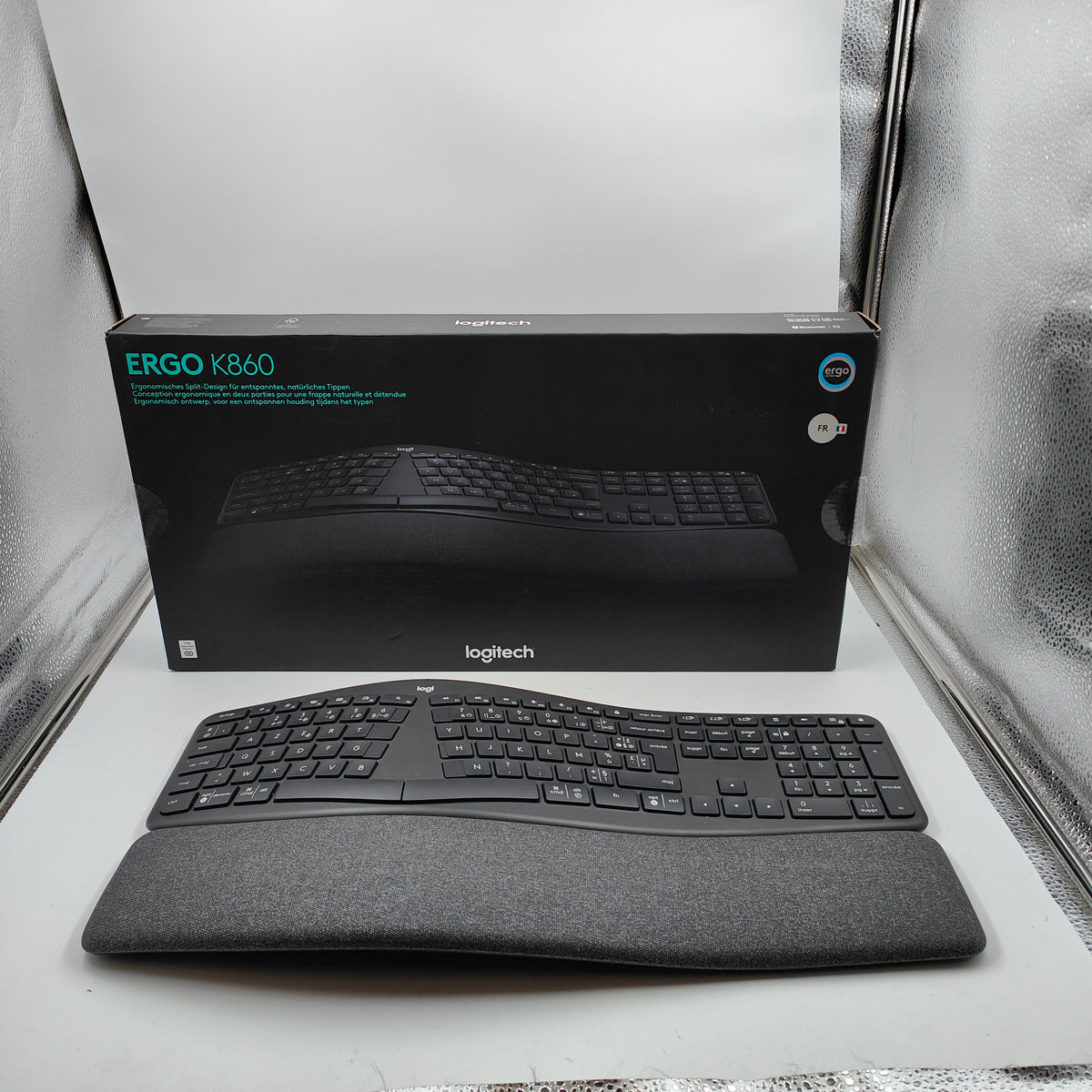 Logitech K860 Ergonomic Wireless Keyboard AZERTY