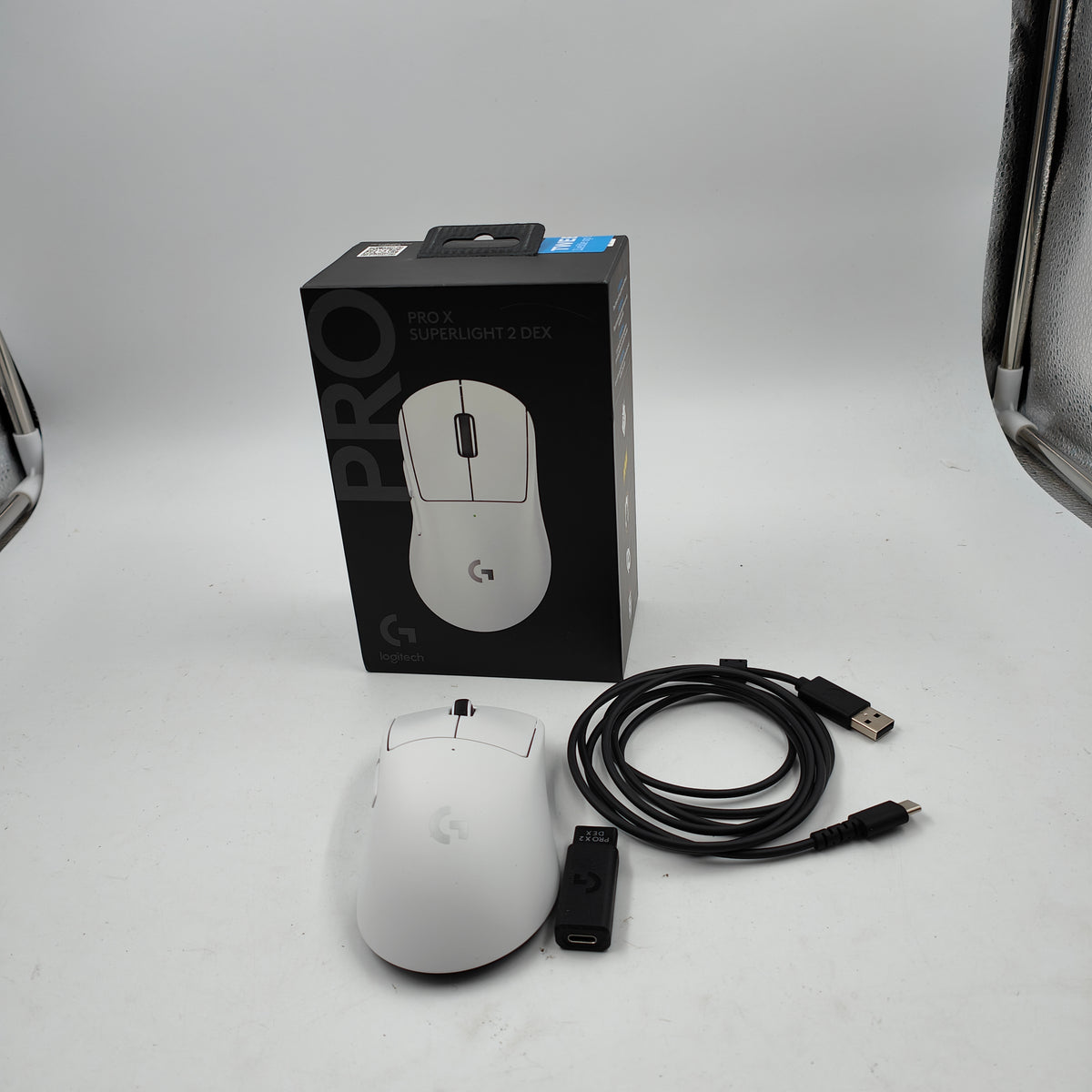 Logitech G PRO X Superlight 2 DEX Lightspeed White