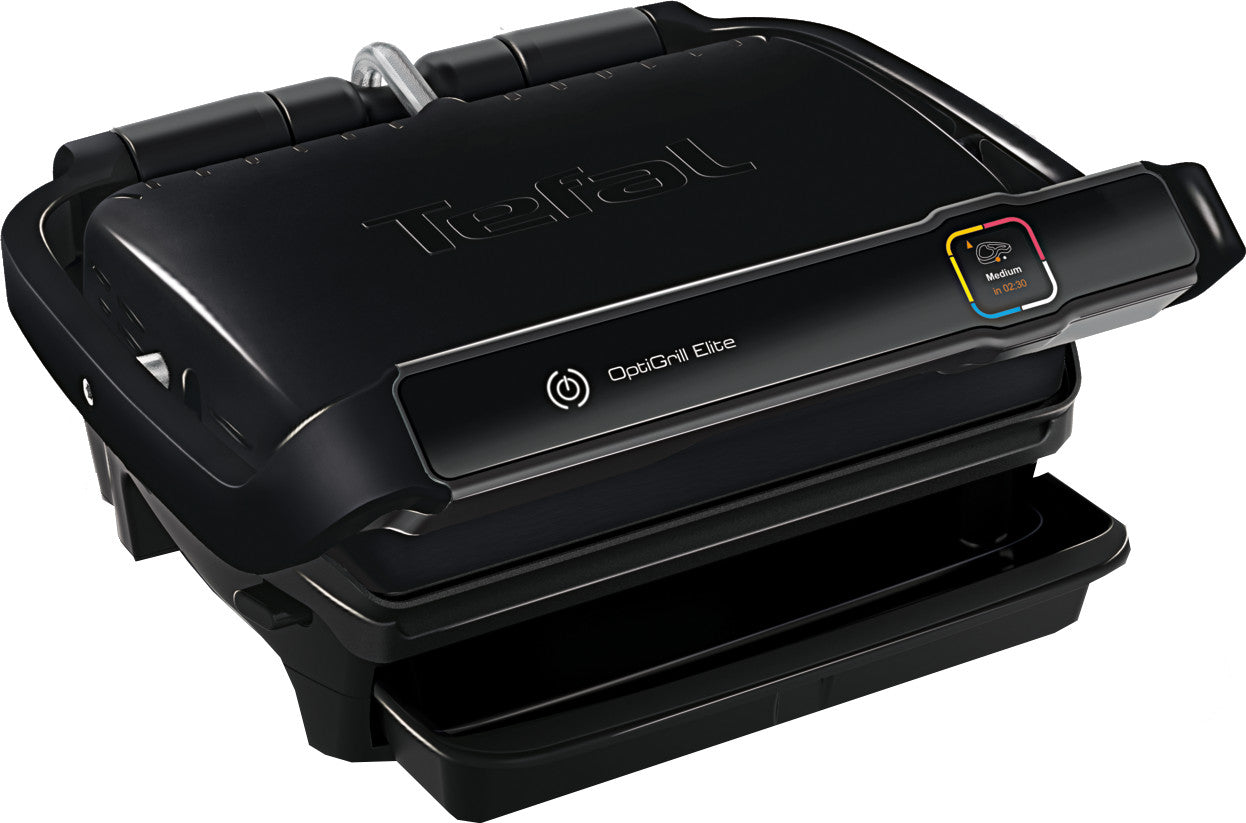 Tefal OptiGrill Elite GC7508 Zwart