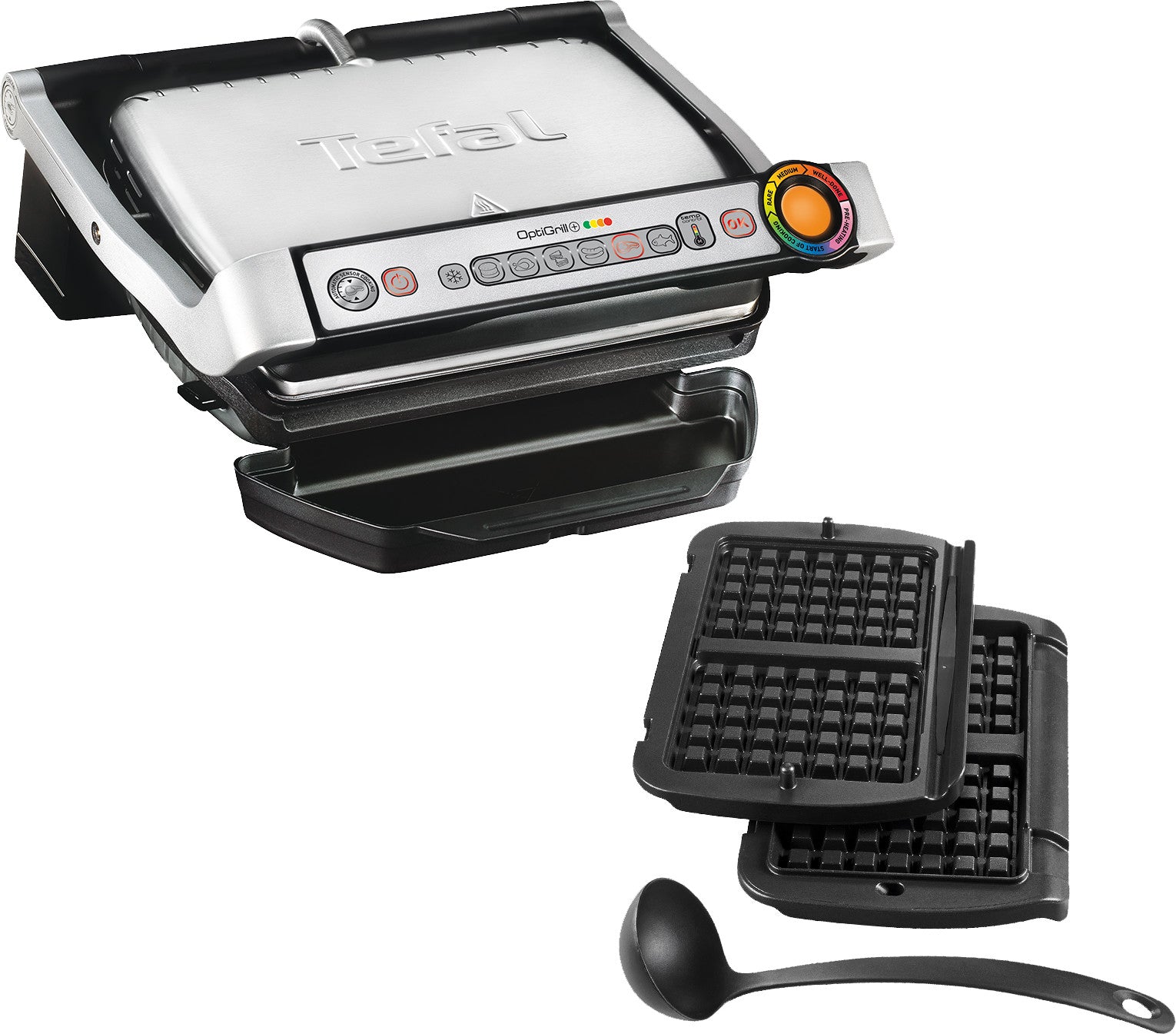 Tefal OptiGrill+ GC716D + Accessoire pour gaufres