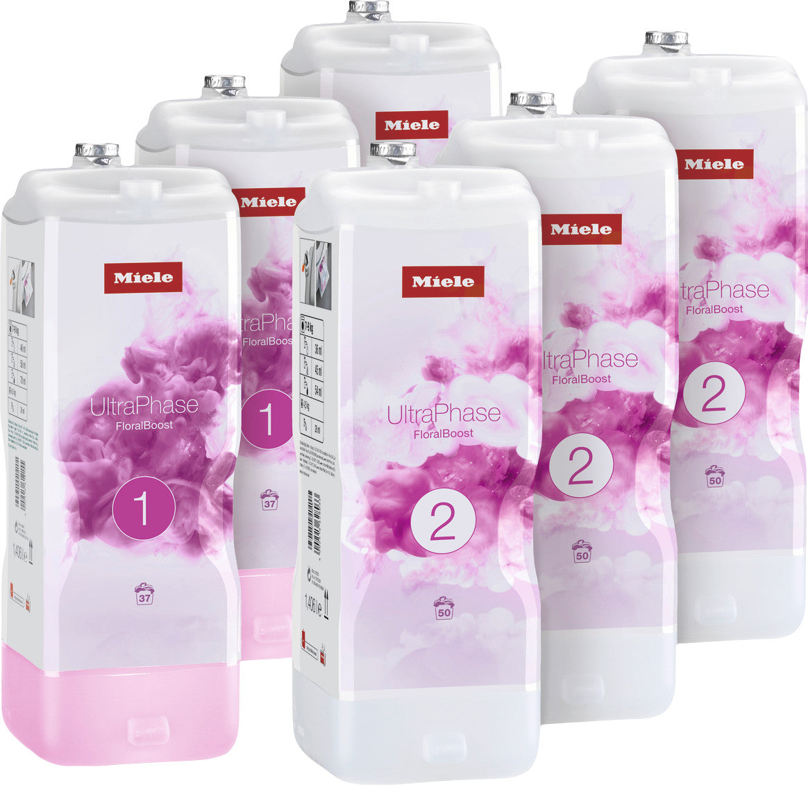 Miele Set UltraPhase 1 & 2 FloralBoost (6 Flakons) – Halbjahr