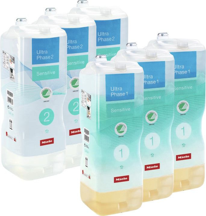 Miele Set UltraPhase Sensitive 1 & 2 (6 flacons)