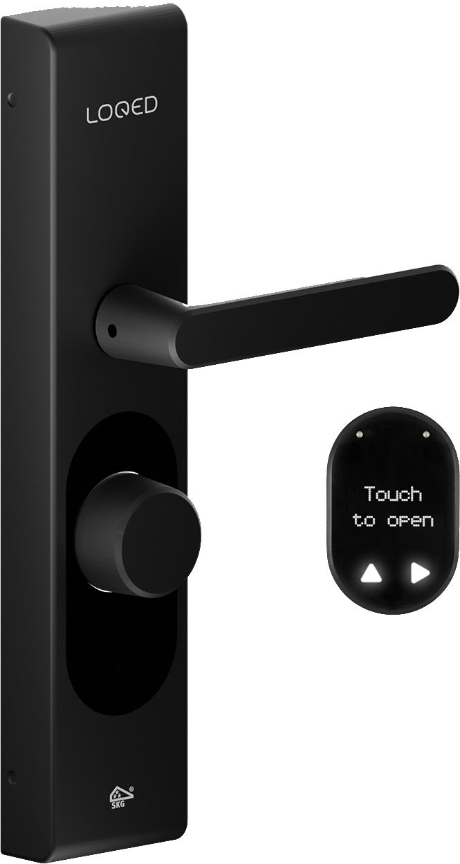 Serrure intelligente LOQED Touch noire