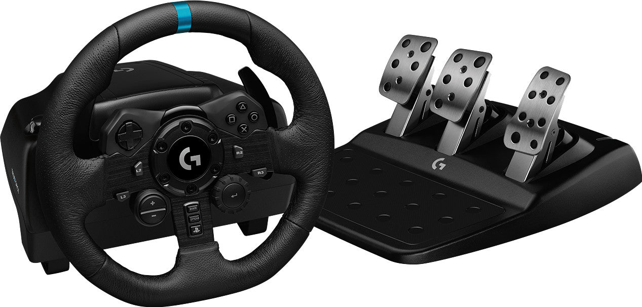 Logitech G 23 Rennlenkrad und Pedale für PlayStation und PC