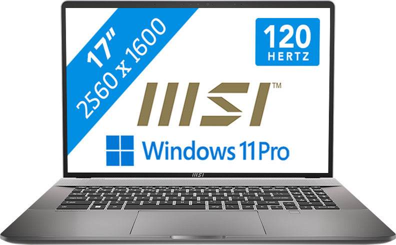 MSI Creator Z17HXStudio A13VFT-013NL QWERTY