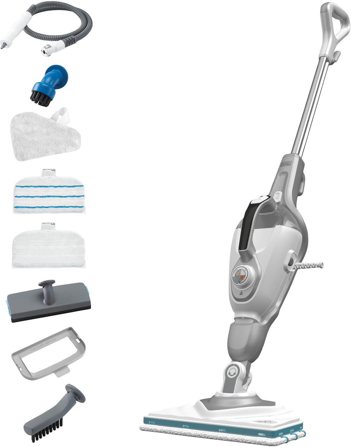 BLACK+DECKER 8-in-1-Dampfmopp