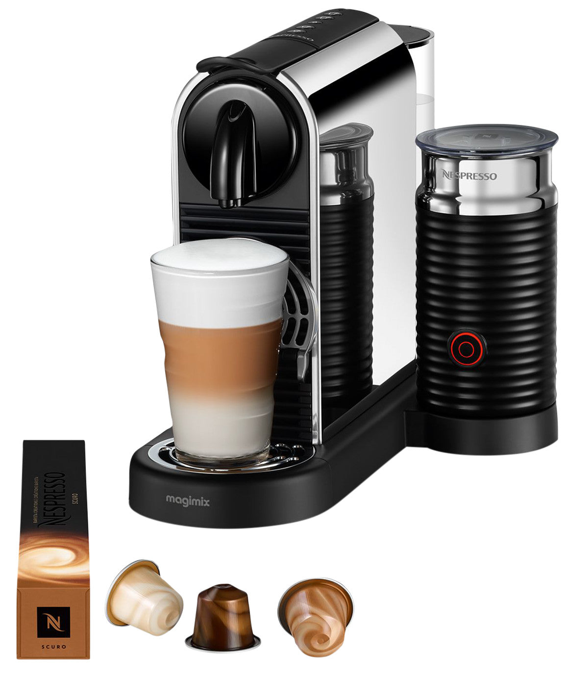 Magimix Nespresso Citiz Platinum & Milk Stainless Steel