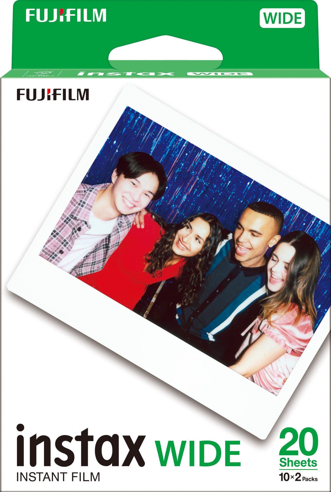 Fujifilm instax WIDE Colorfilm Glossy (20 stuks)