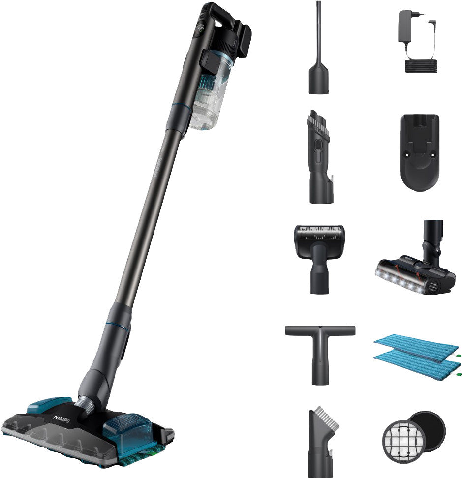 Philips 8000 Serie kabelloser Stielstaubsauger Aqua Plus
