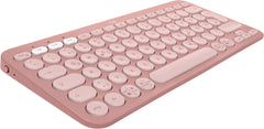 Logitech Pebble Keyboard 2 - K380s Rose QWERTZ
