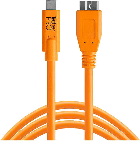 Tether Tools TetherPro Usb C naar 3.0 Micro Usb Oranje