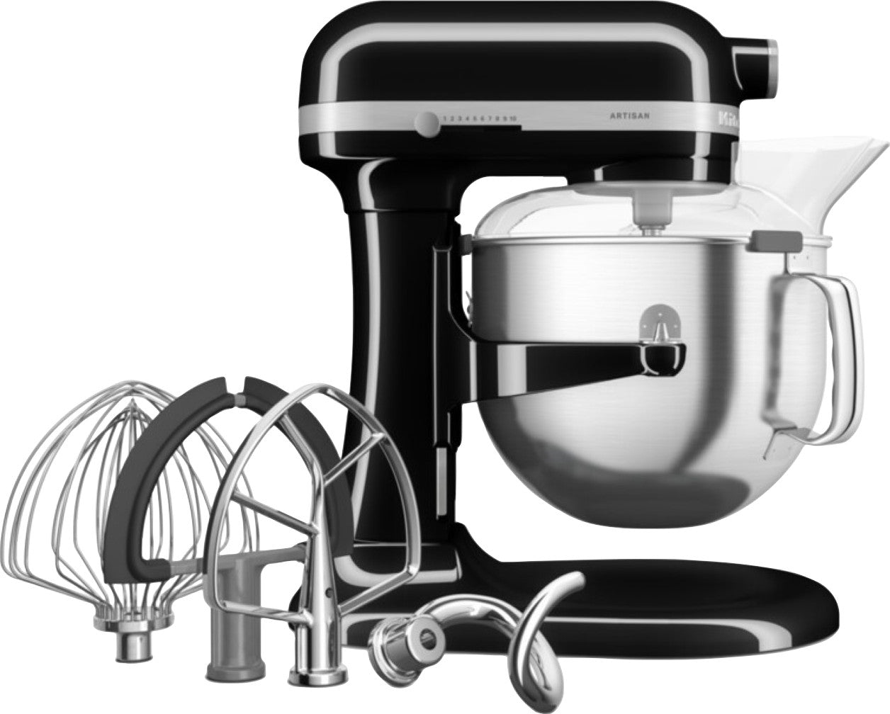 KitchenAid Artisan Bowl-Lift 5KSM70SHXEOB Onyx Black