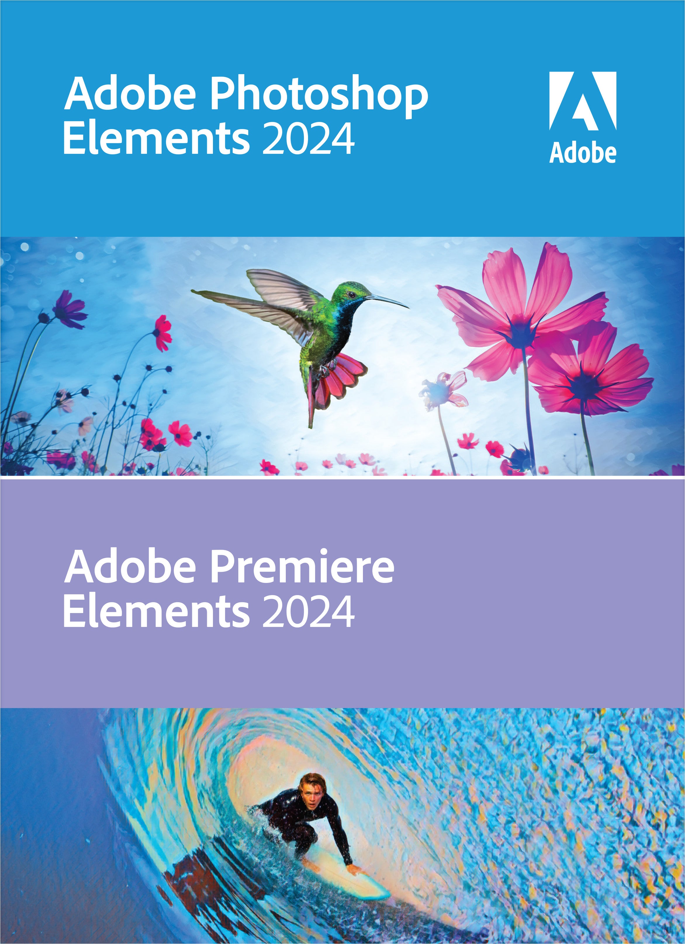 Adobe Photoshop Elements 2024 et Adobe Premiere 2024 (EN)