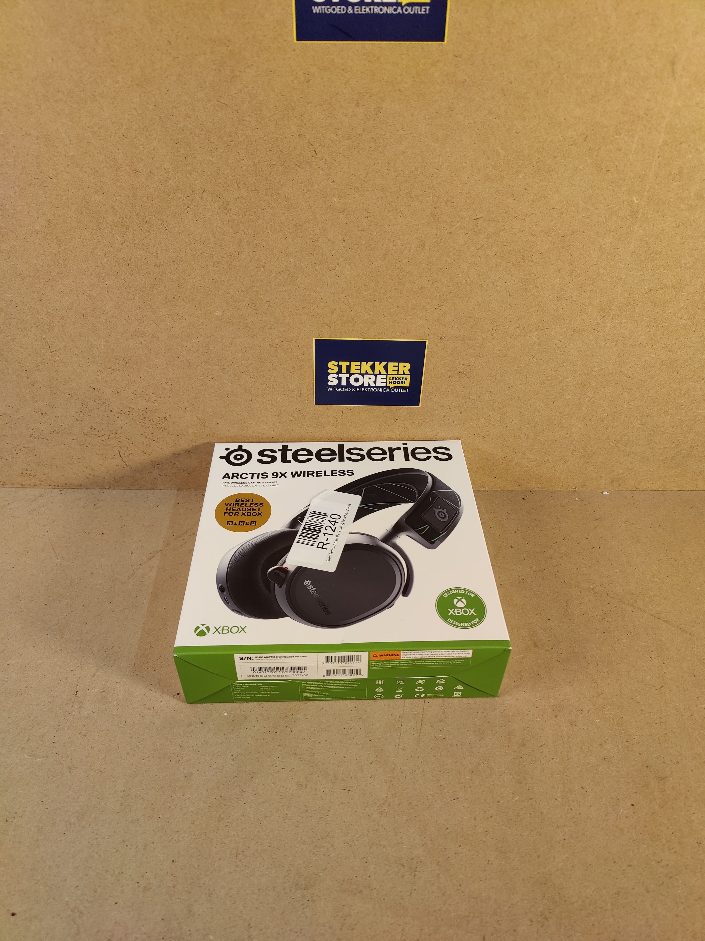 SteelSeries Arctis 9x Gaming Headset Zwart