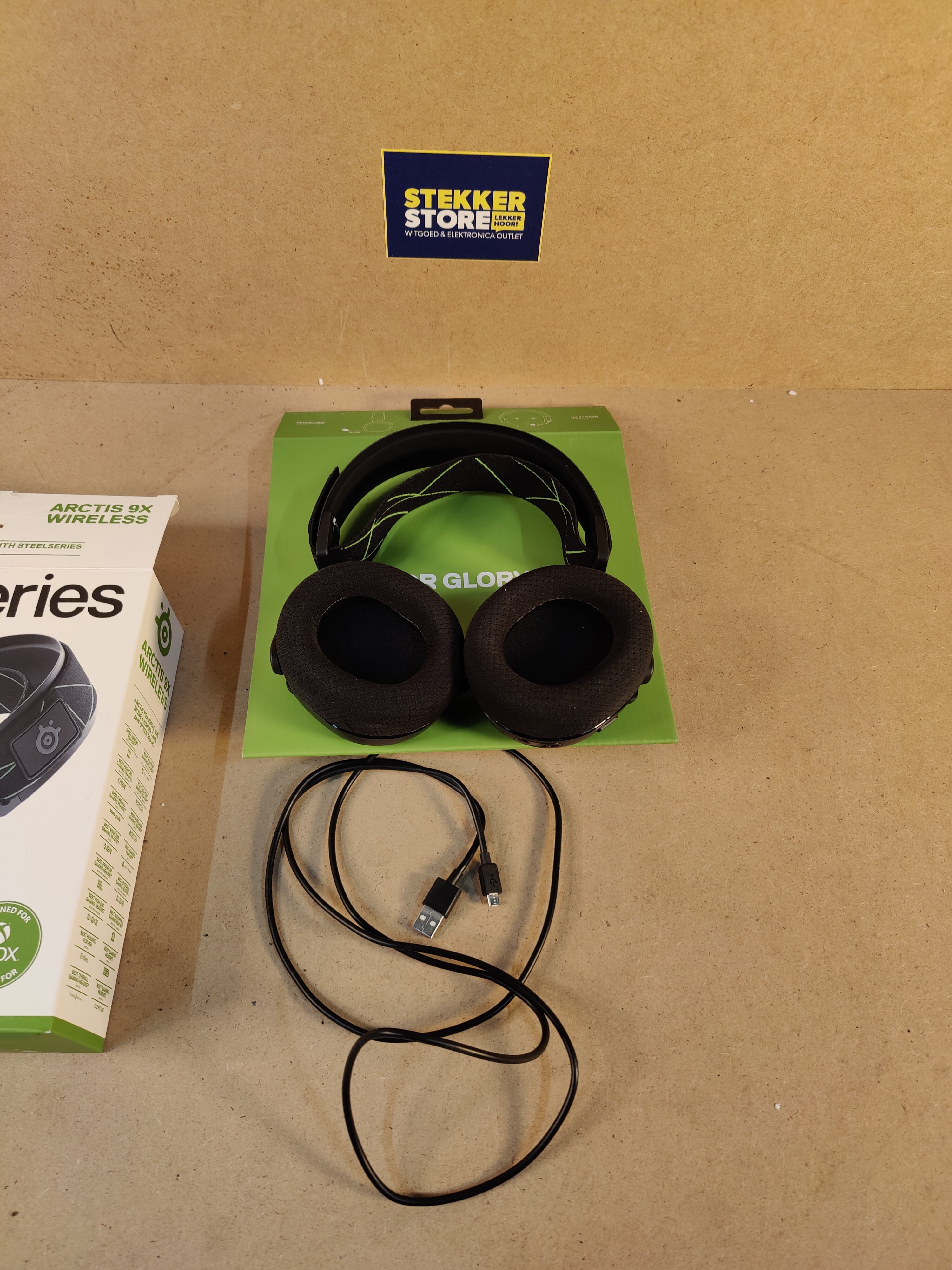 SteelSeries Arctis 9x Gaming Headset Zwart