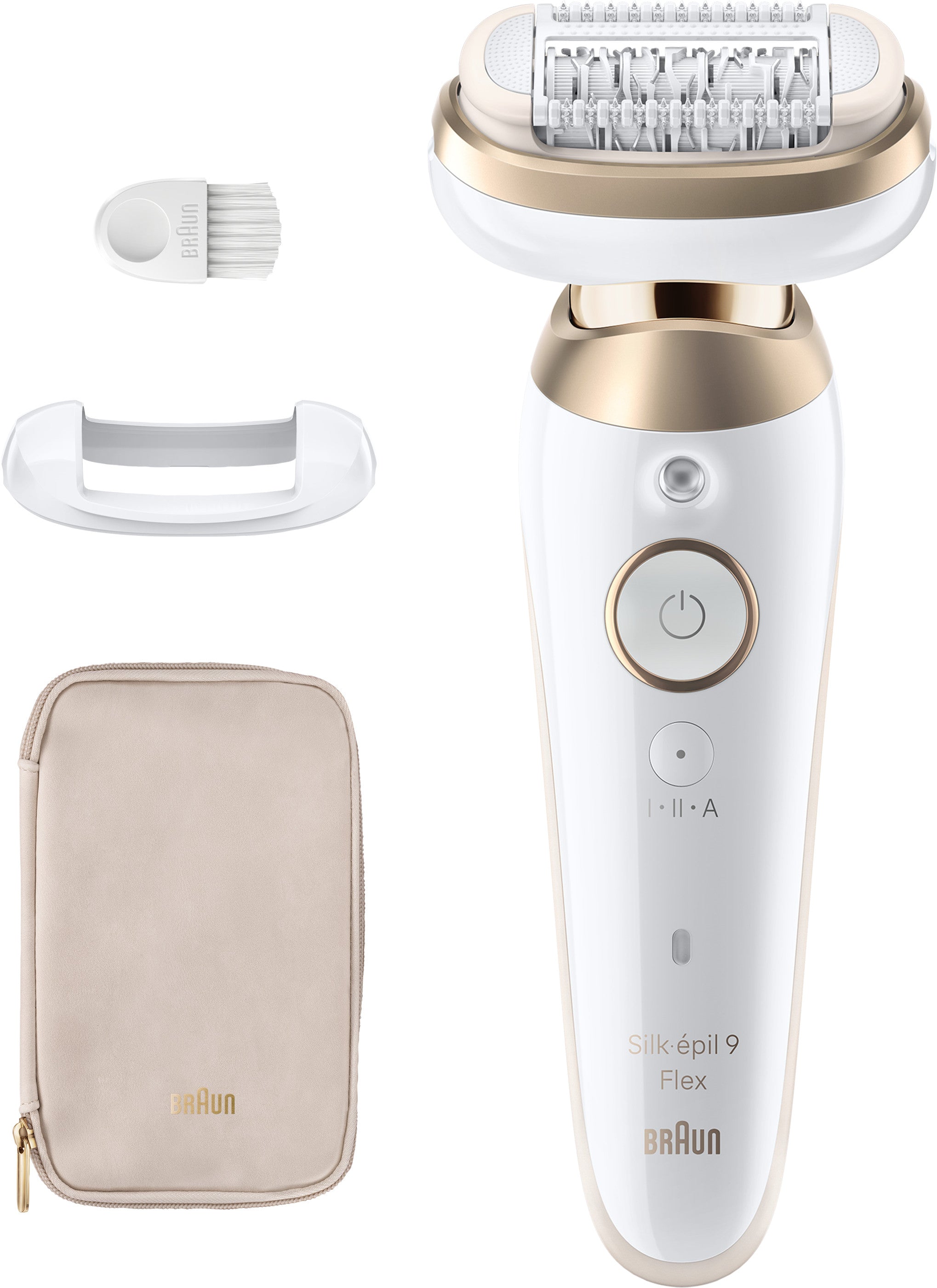 Braun Silk·épil 9 Flex 9-011 3D Blanc/Or