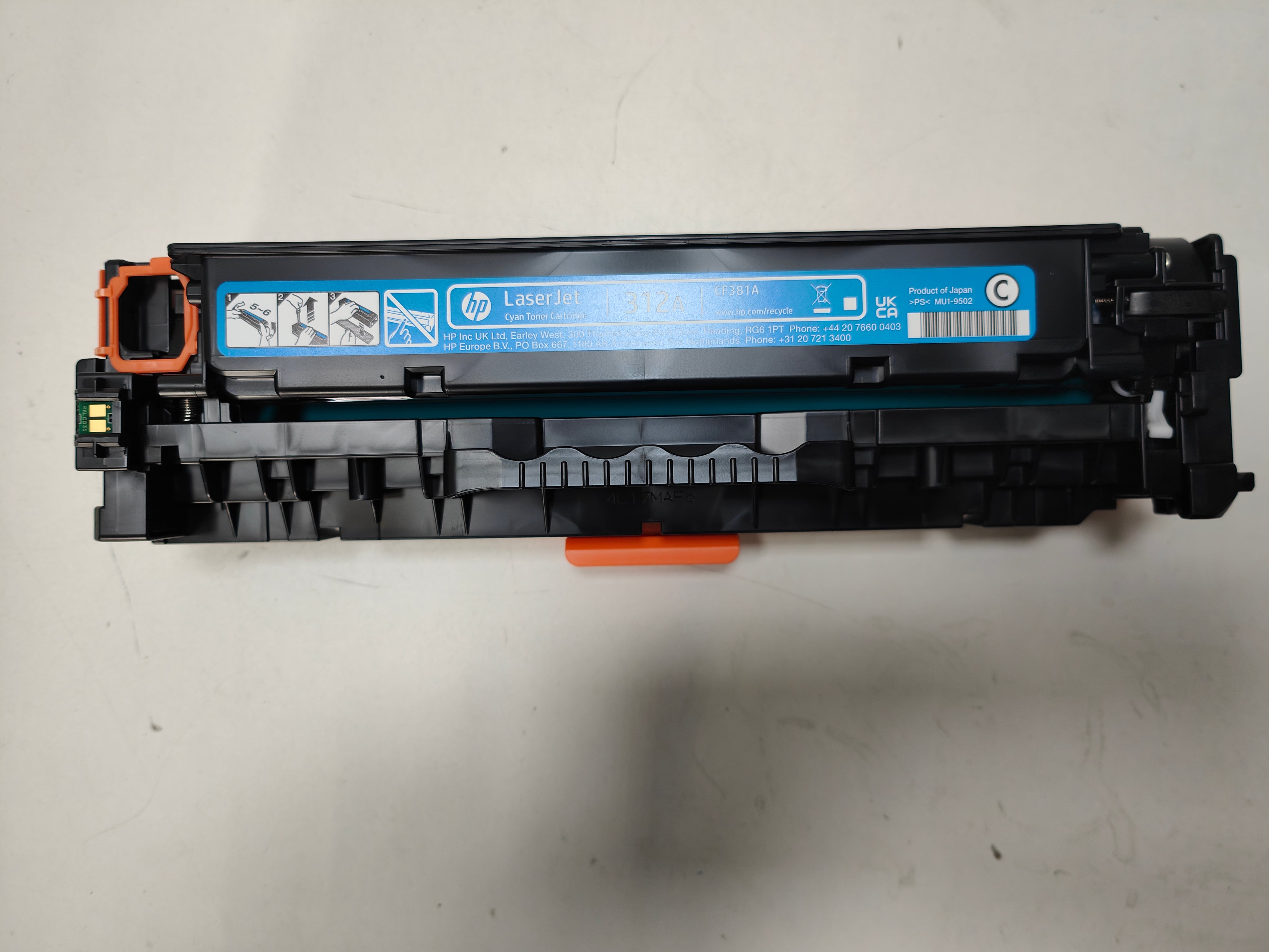 HP 312A originele cyaan/magenta/geel, 3-pack LaserJet tonerc
