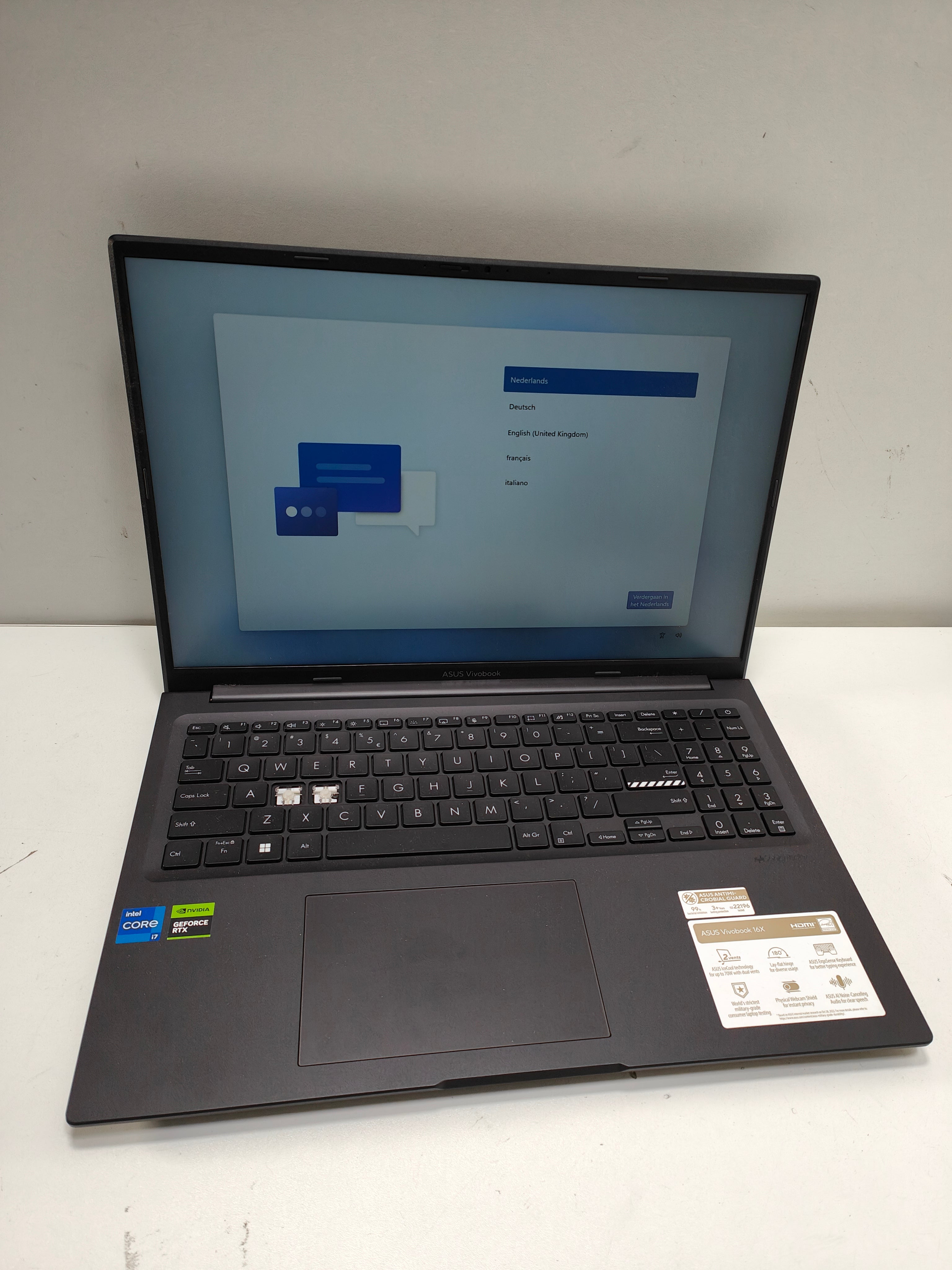 Asus VivoBook 16X K3605ZC-RP533W QWERTY