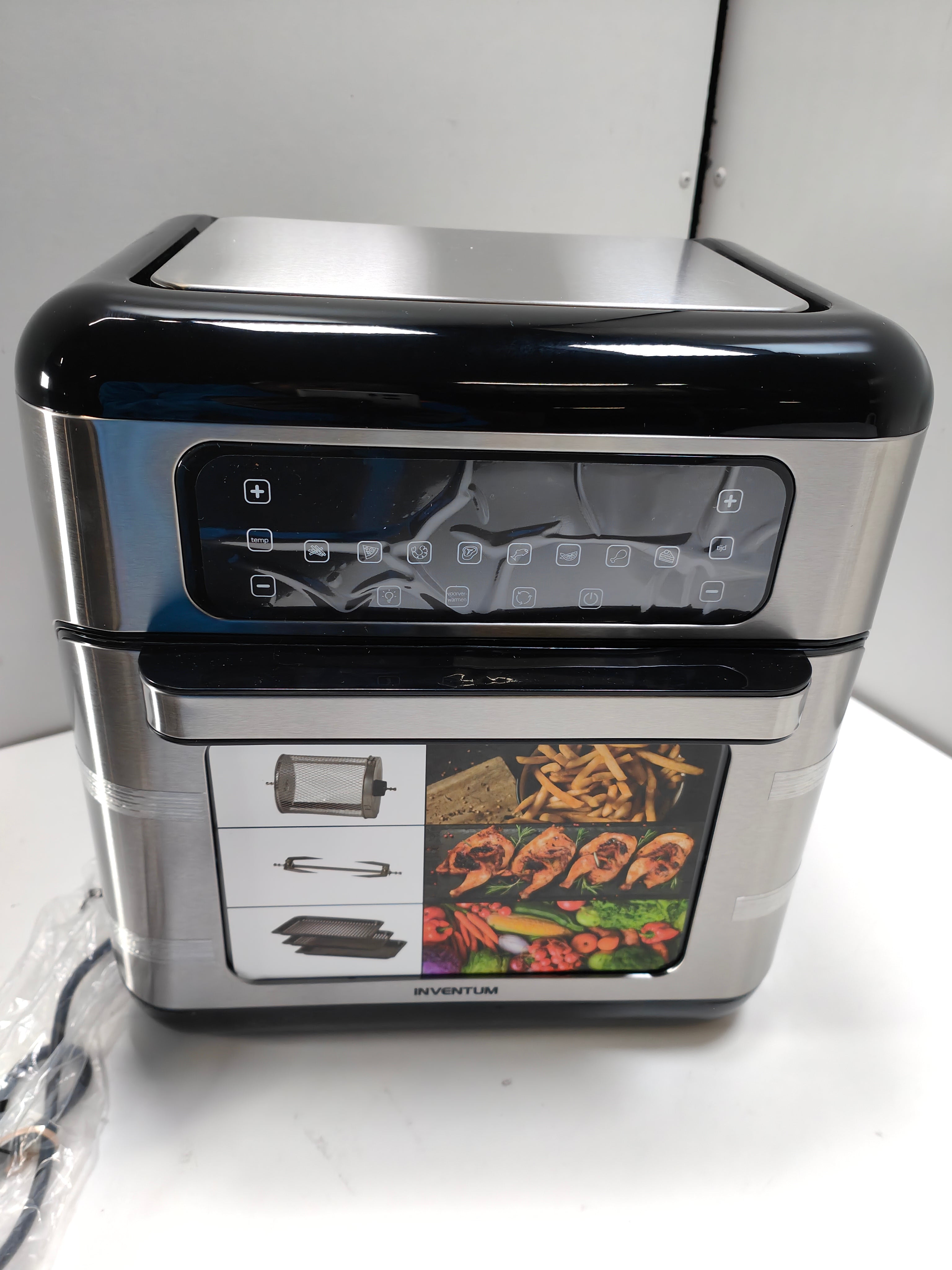 Inventum Hetelucht Friteuse Oven GF1200HLD