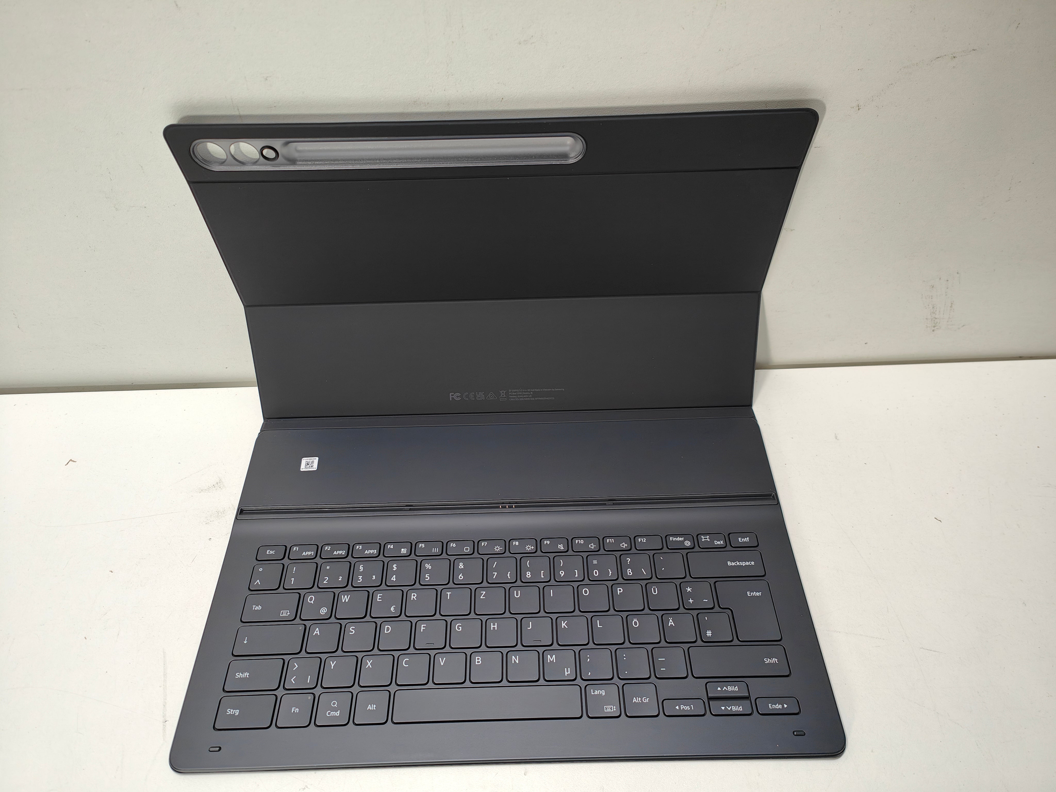 Samsung Galaxy Tab S9 Ultra Book Cover Keyboard Black QWERTZ