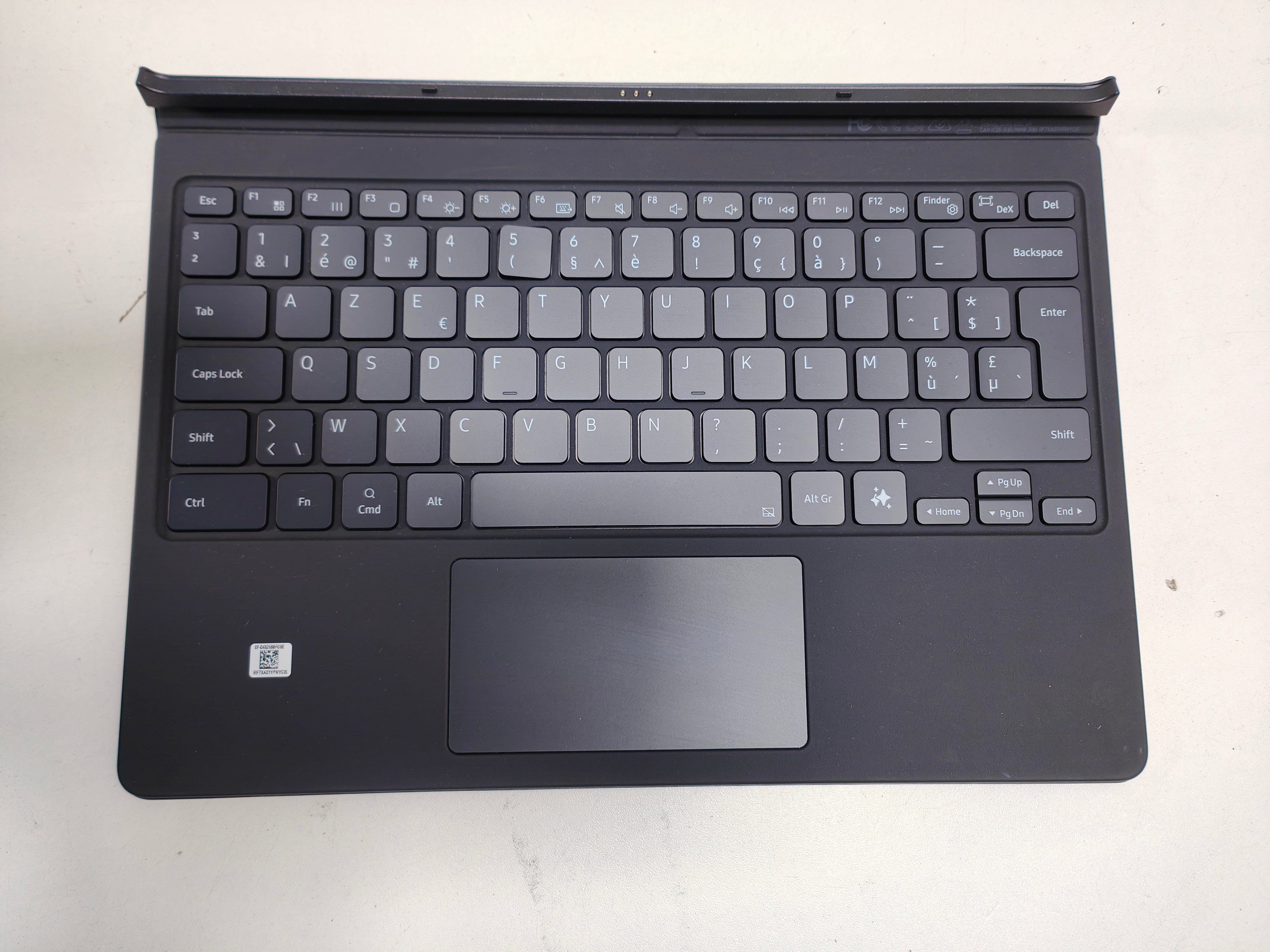 Samsung Tab S10+/S9+/S9 FE+ Keyboard Cover Black AZERTY