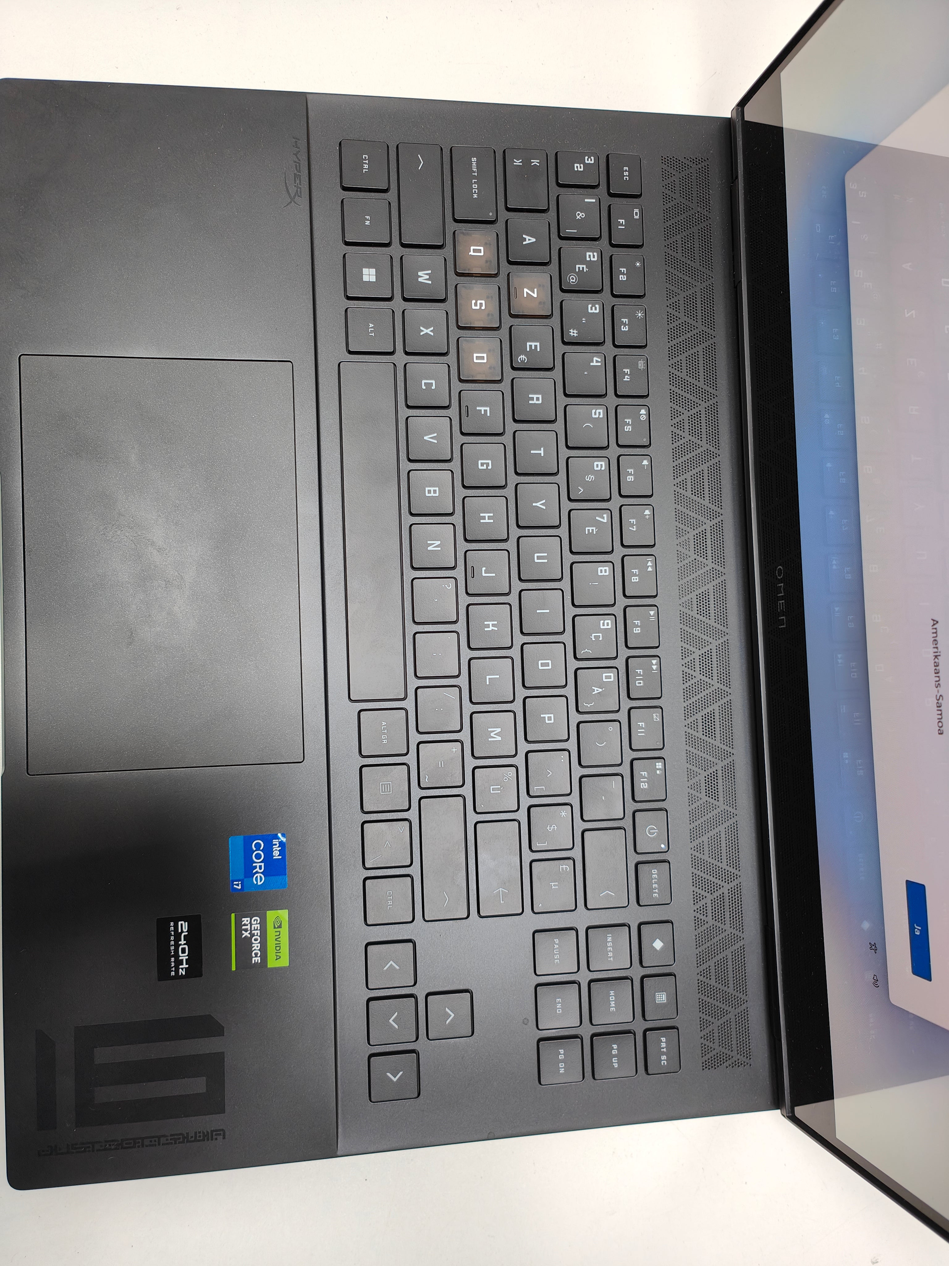 HP OMEN Transcend 16-u1027nb AZERTY