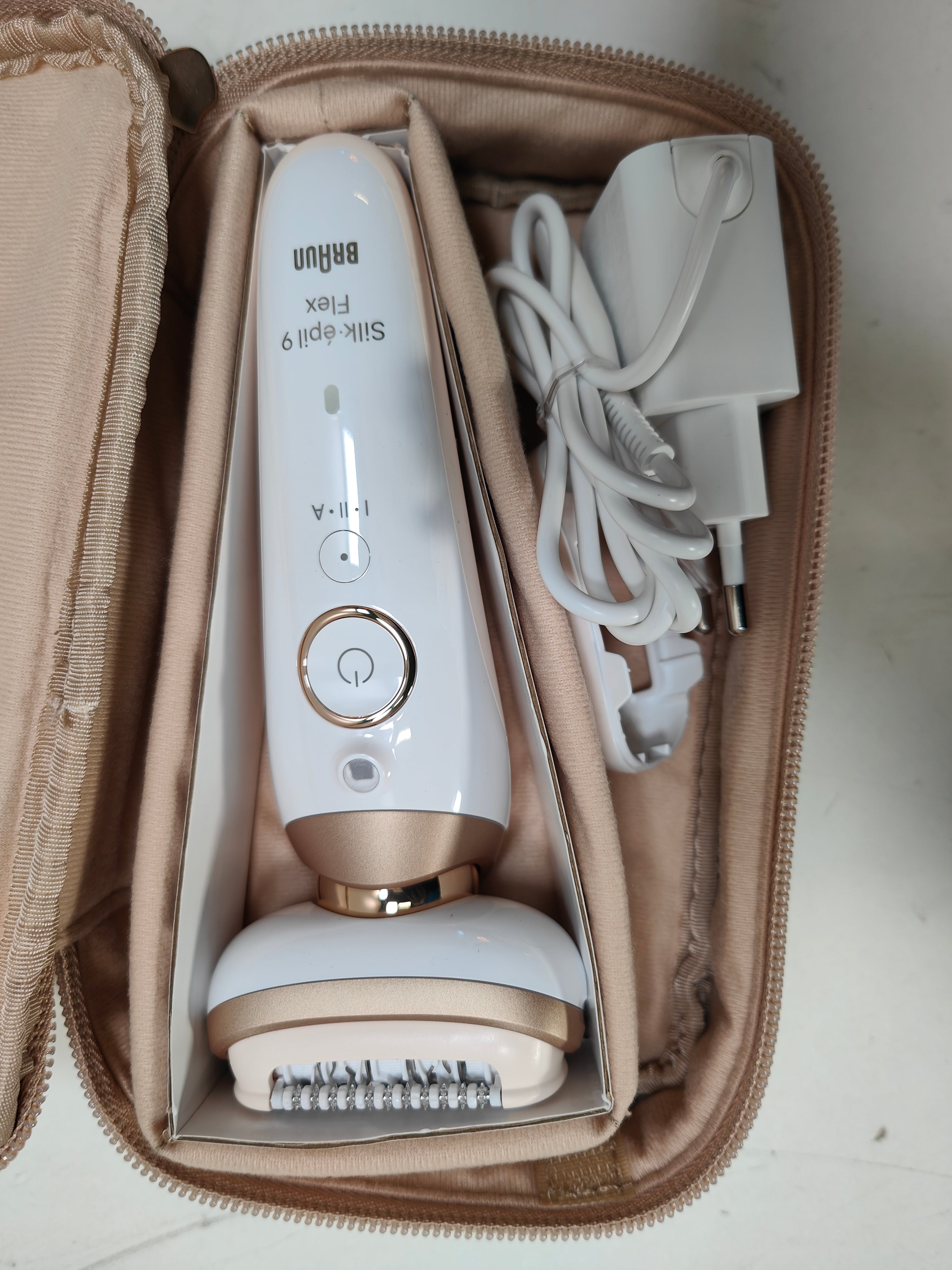 Braun Silk·épil 9 Flex 9-011 3D Blanc/Or