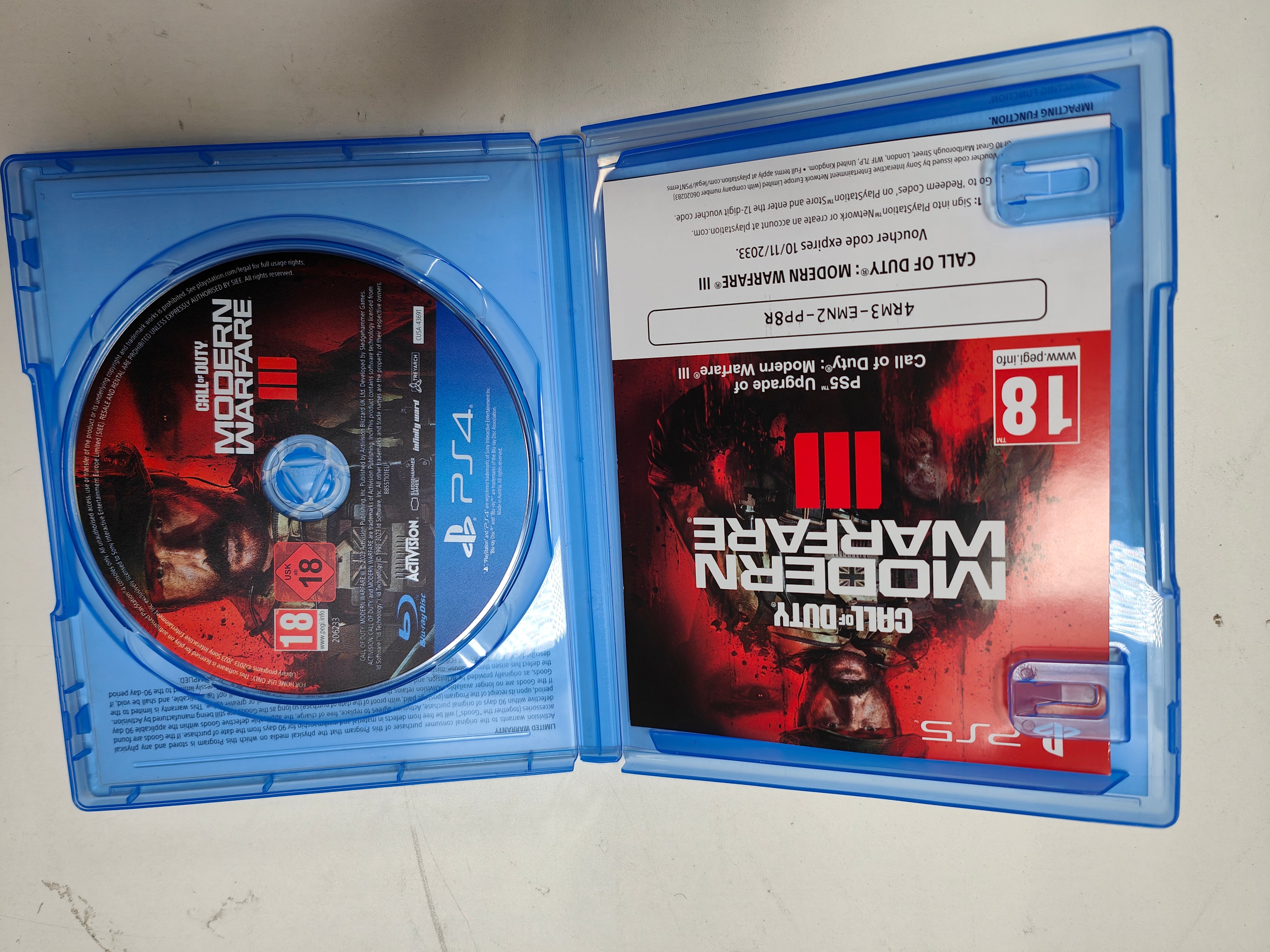 Activision Call of Duty: Modern Warfare III PS4