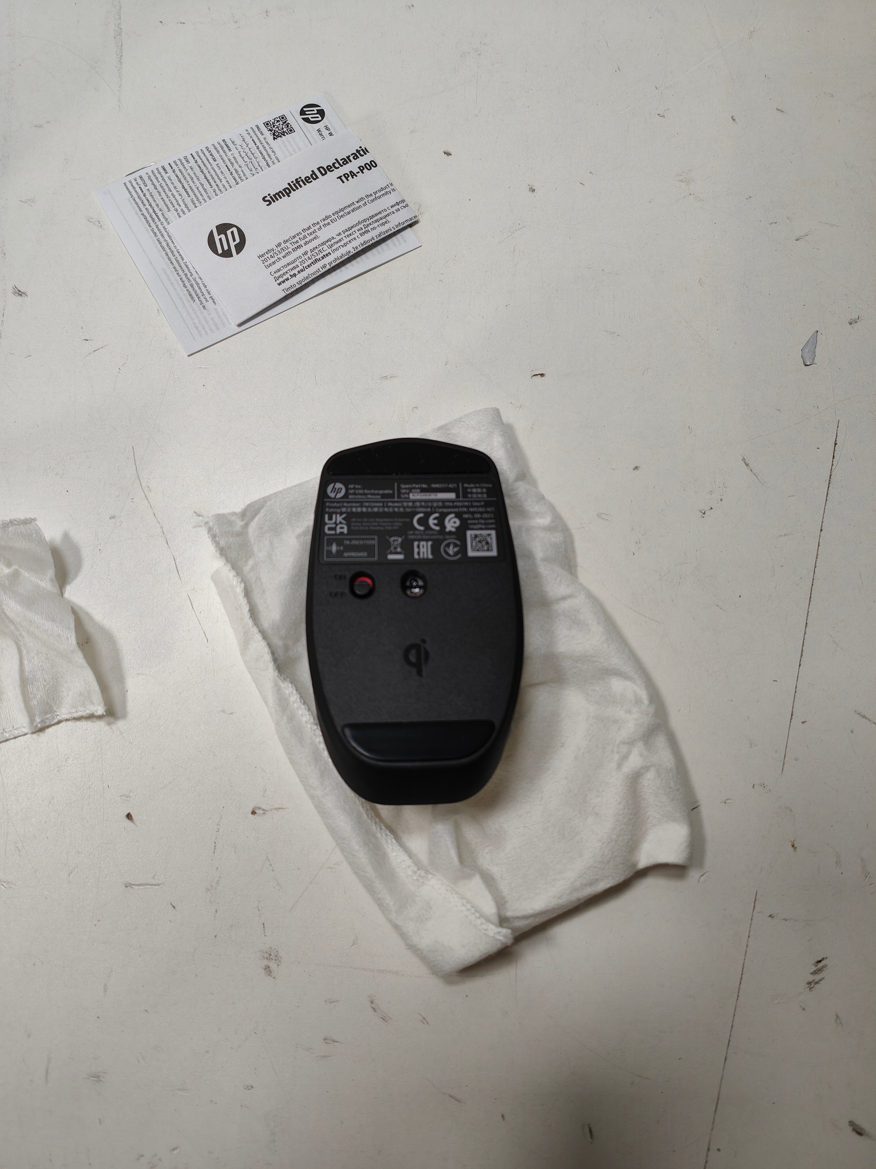 HP 690 Oplaadbare Draadloze Muis