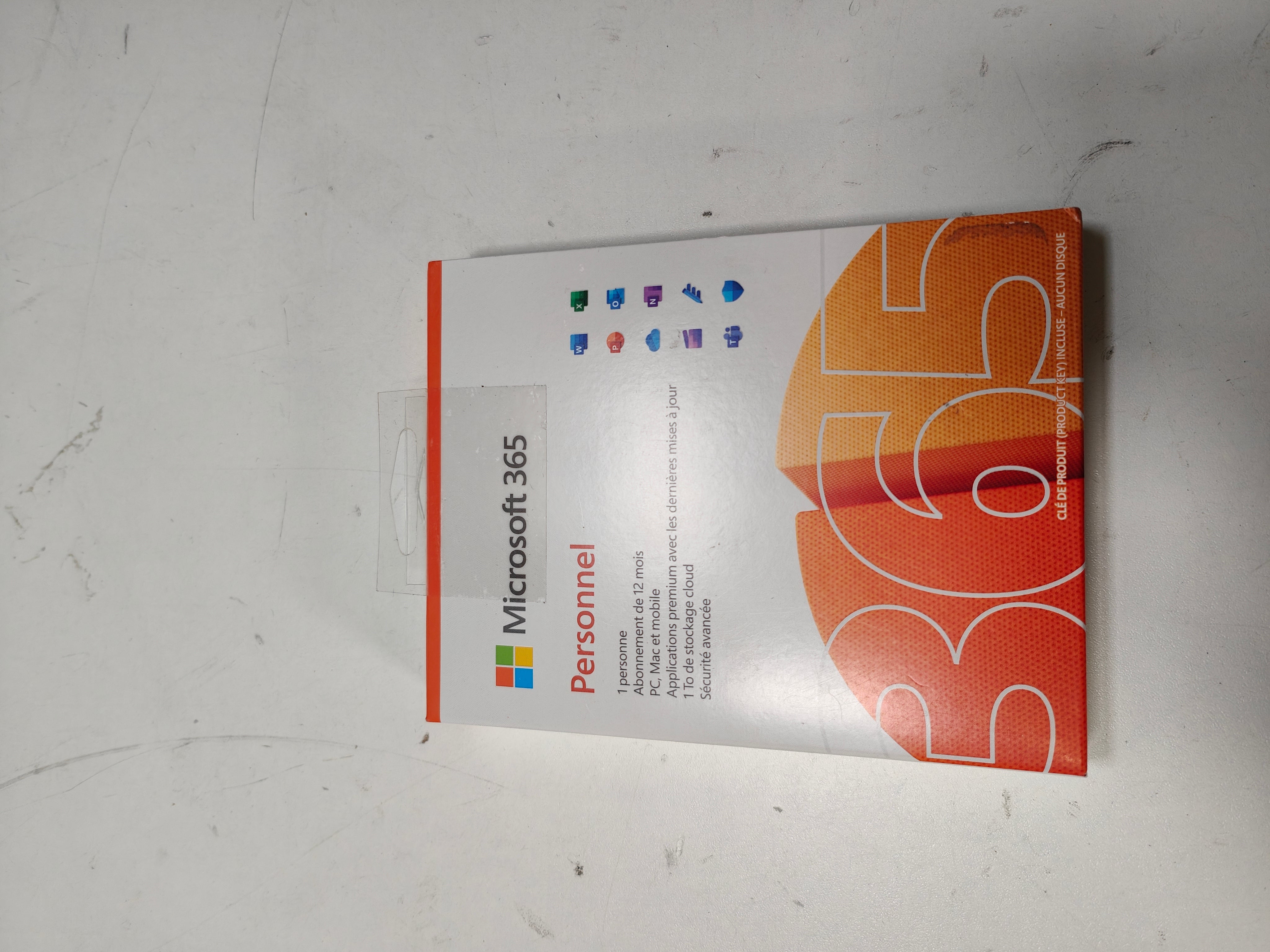 Microsoft Office 365 Personal FR Abonnement 1 jaar