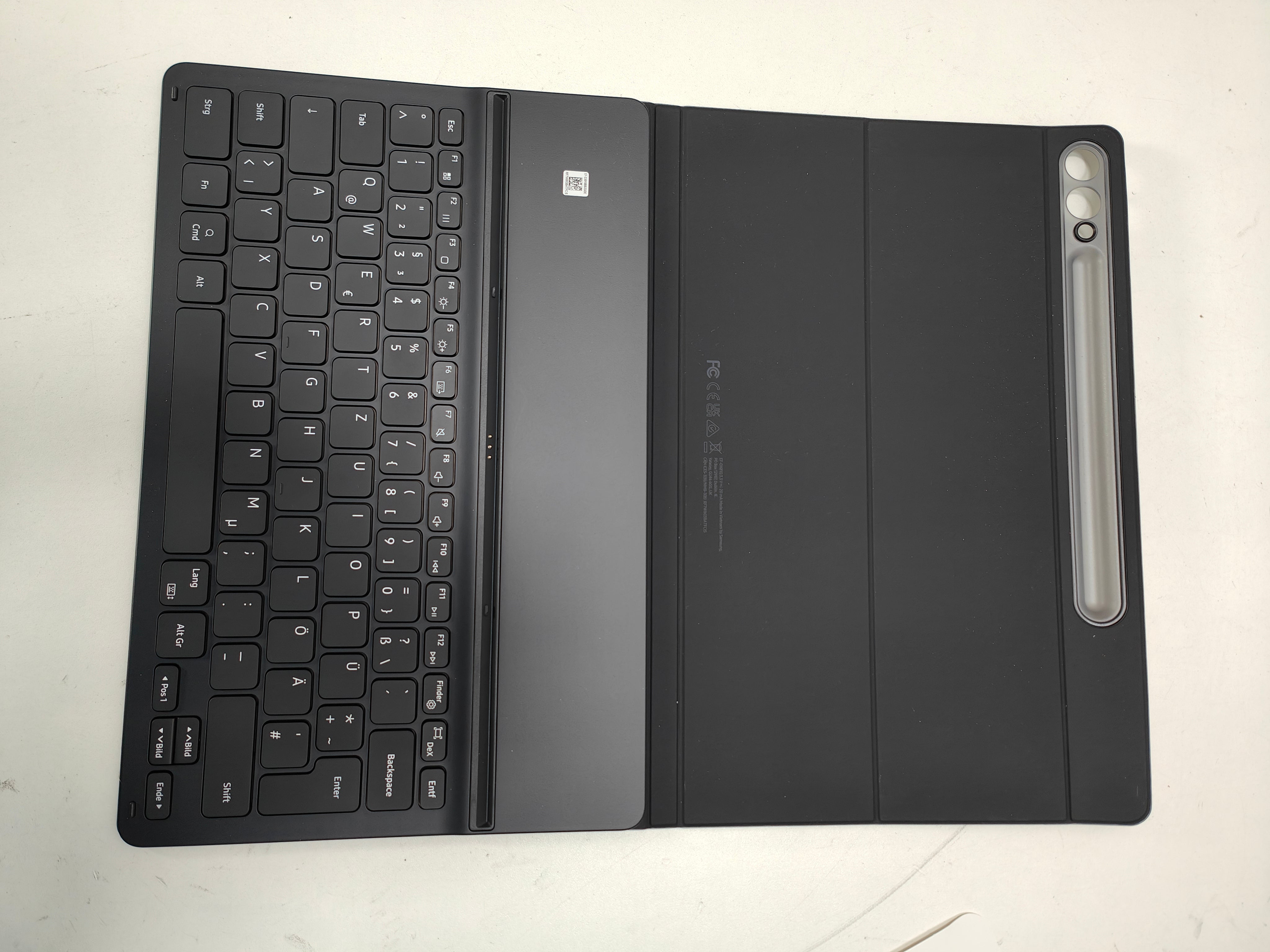 Samsung Galaxy Tab S9+ Book Cover Keyboard SlimBlack QWERTZ