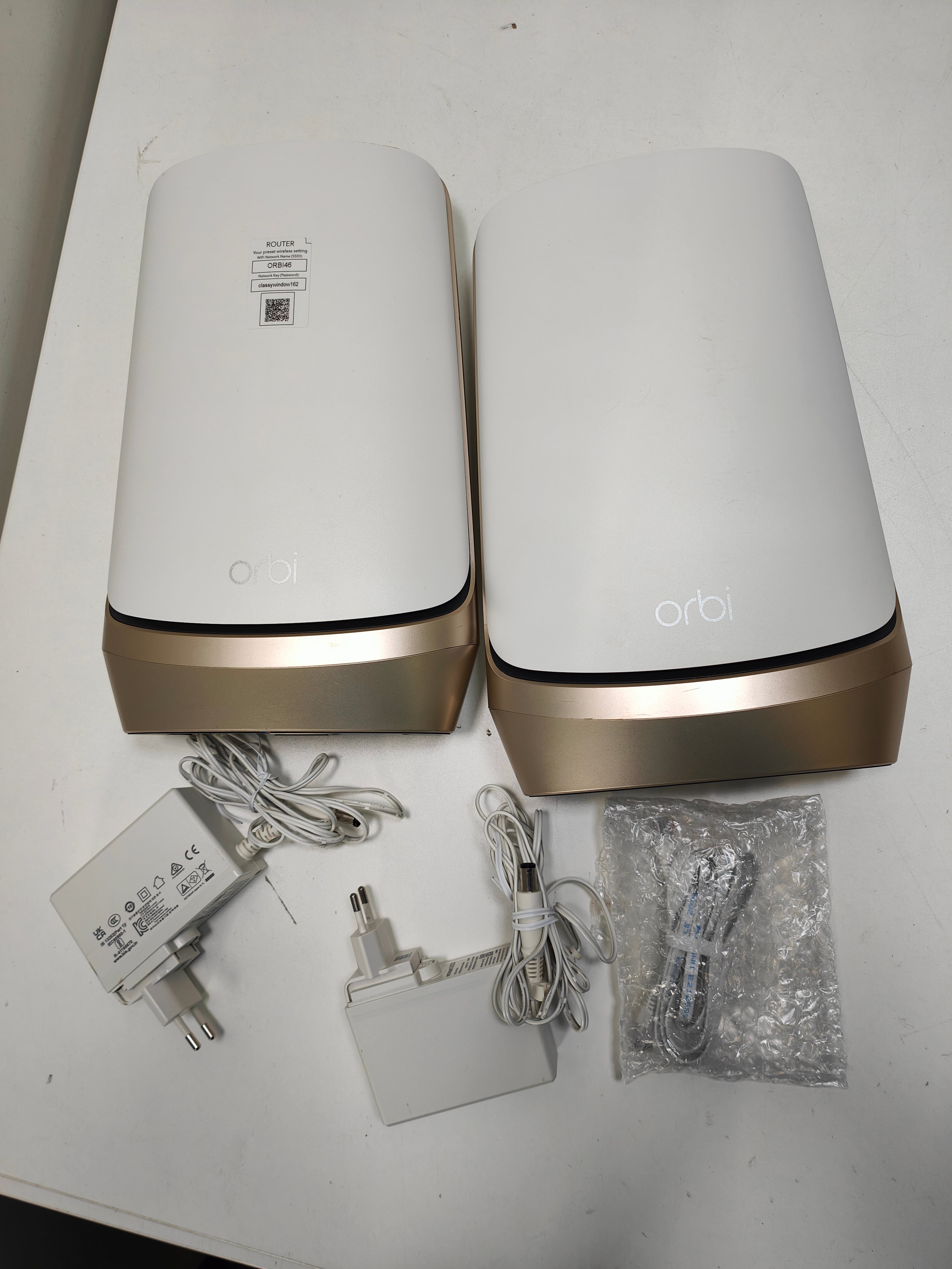 Netgear Orbi Whole Home Quad-band Mesh WiFi 6E System