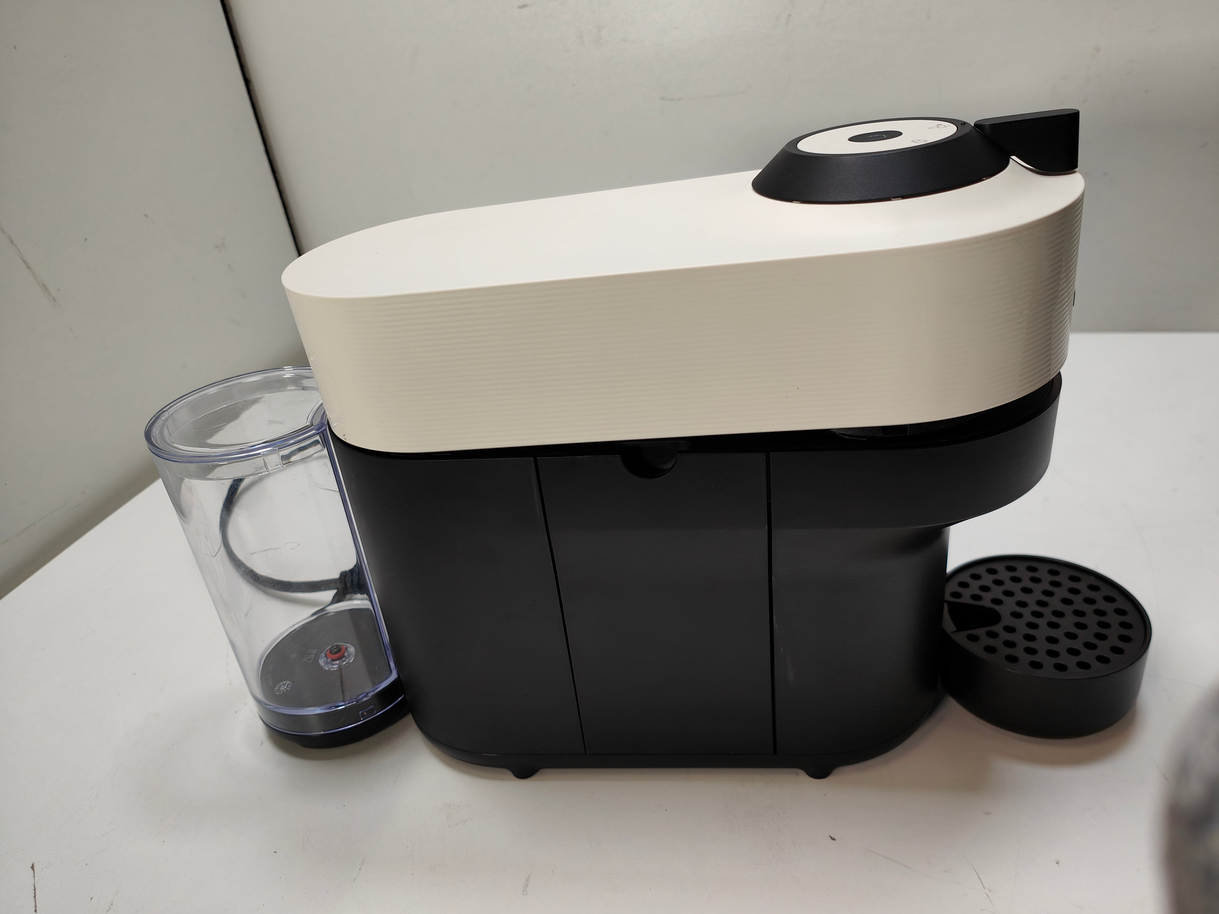 Krups Pop Coconut Weiß mit Aeroccino XN9211