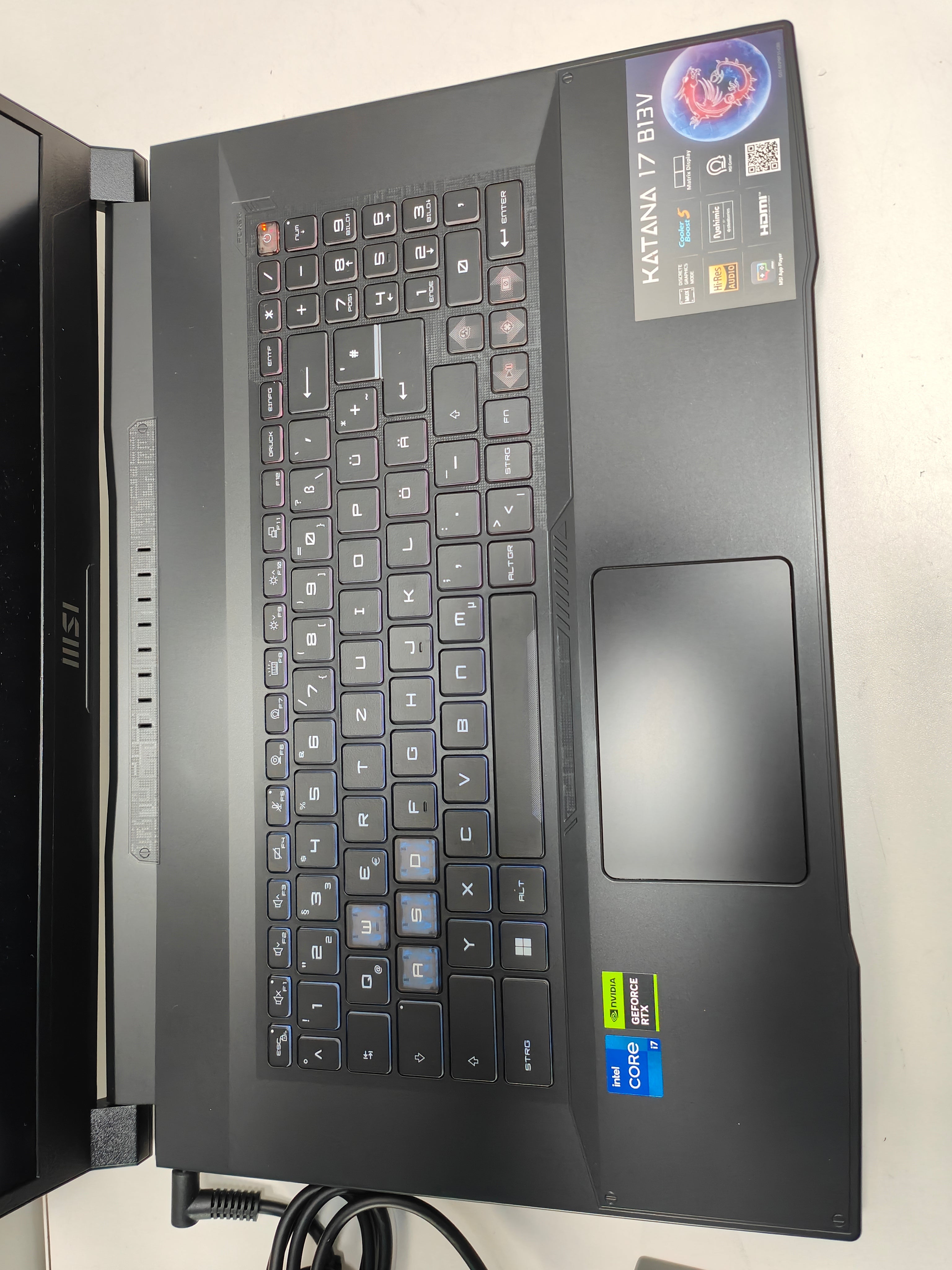 MSI Katana 17 B13VFK-853_0017L5-853 QWERTZ