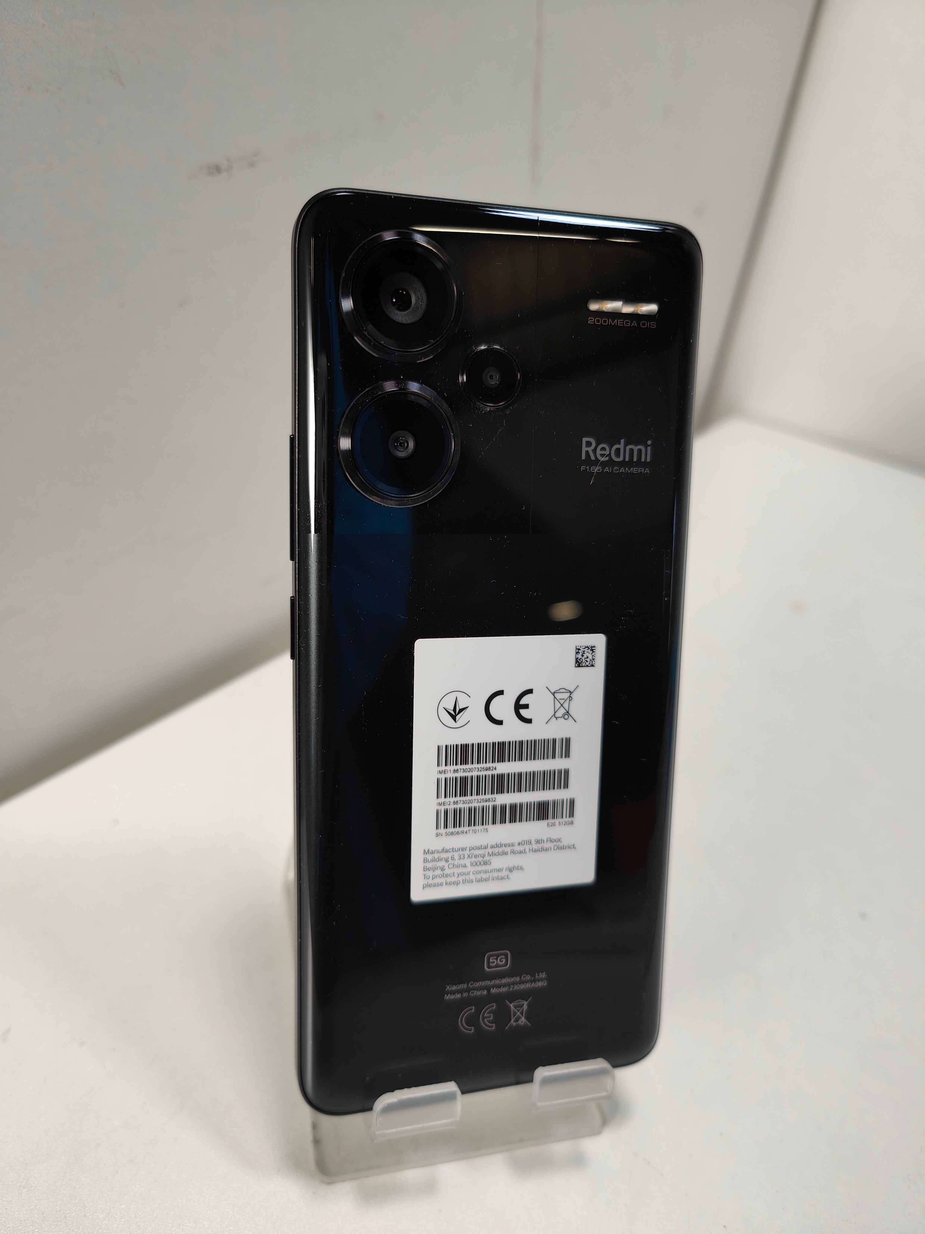 Xiaomi Redmi Note 13 Pro+ 5G Midnight Black 12GB RAM 512GB ROM