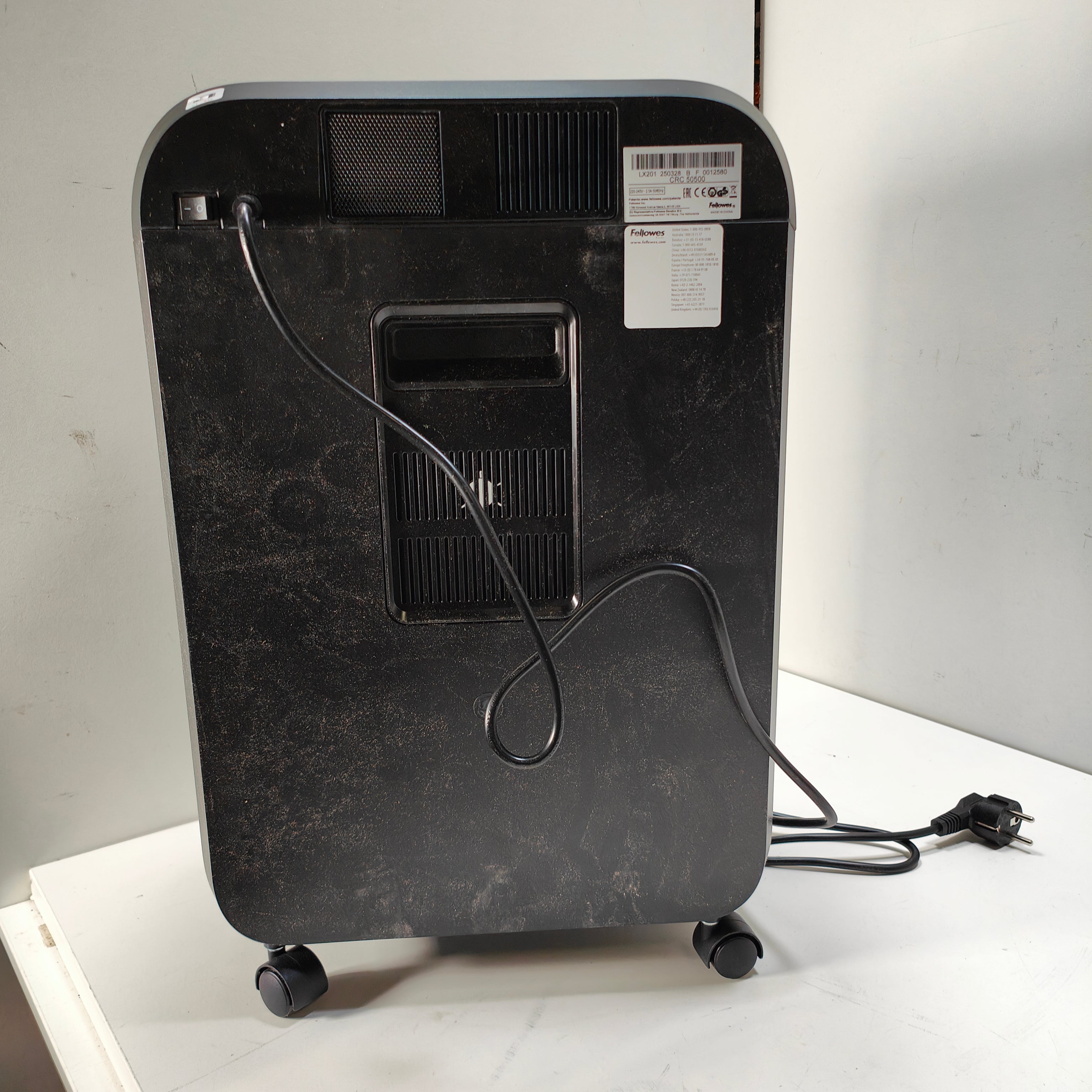 Fellowes Powershred LX201 Schwarz