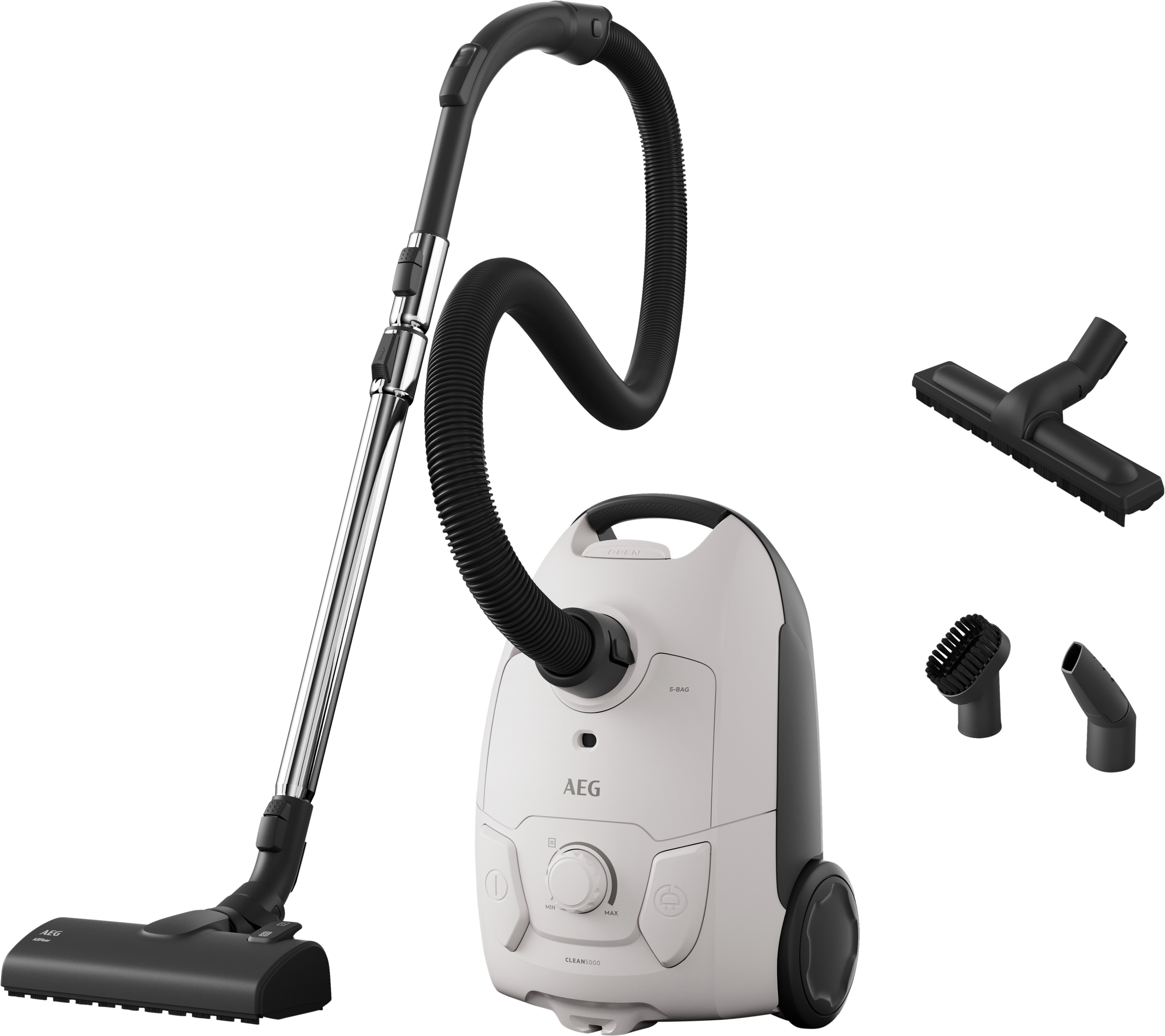 AEG AB51C2SW CLEAN 5000 Staubsauger mit Staubbeutel - 78 dB